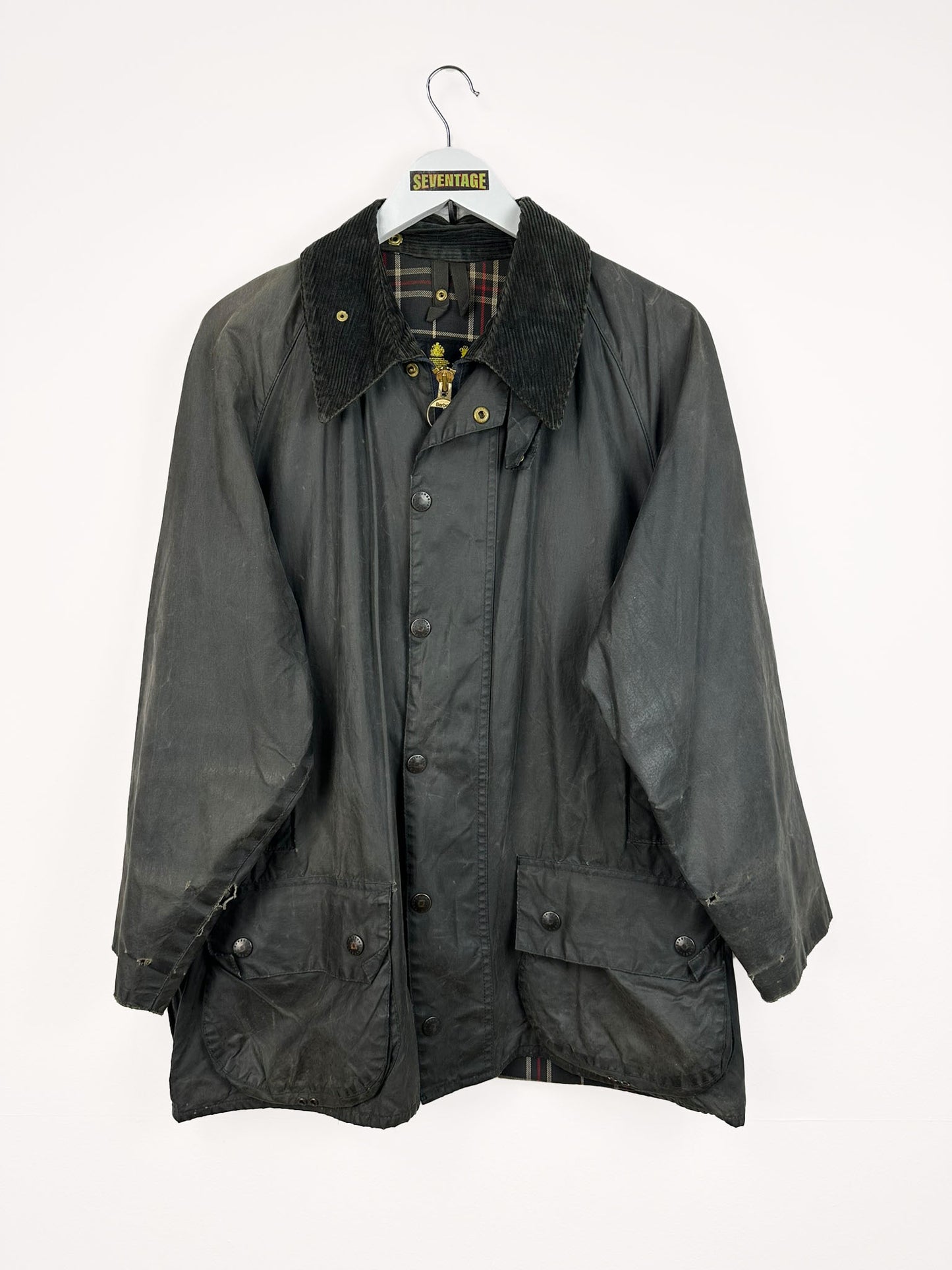 Barbour Beaufort blu 90s - L