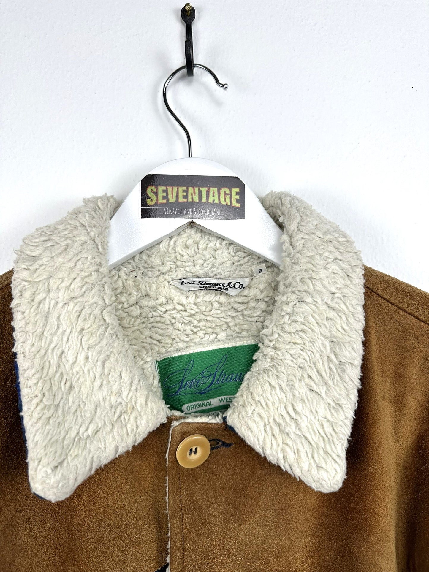Cappotto Imbottito Levi's in lana 90s - S