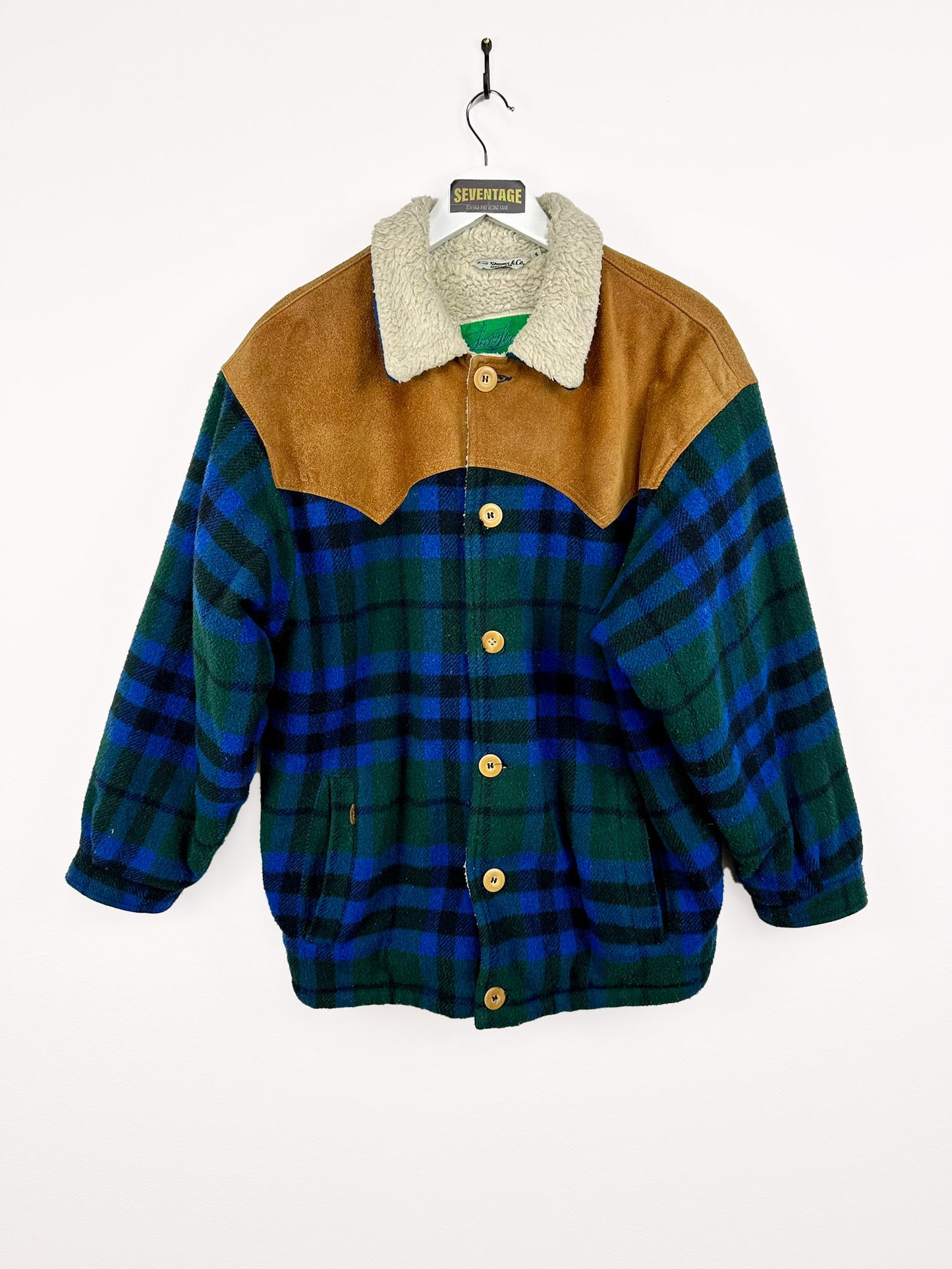 Cappotto Imbottito Levi's in lana 90s - S