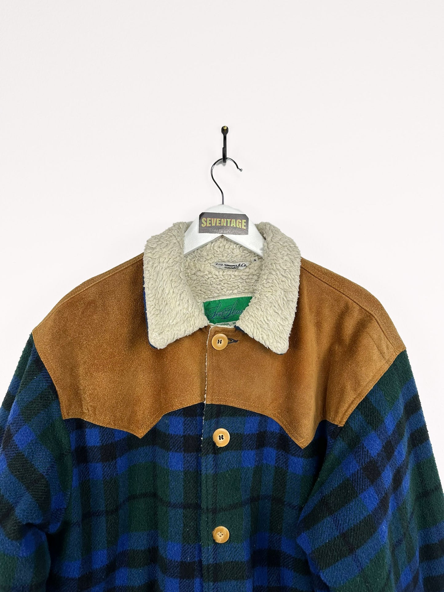 Cappotto Imbottito Levi's in lana 90s - S