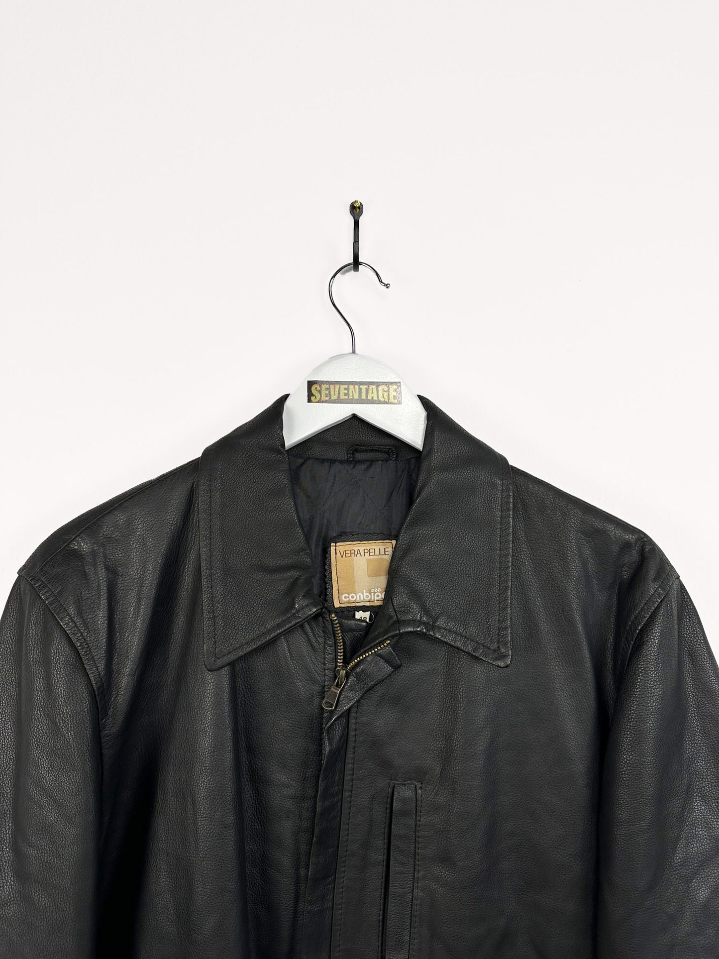 Trench in pelle 90s 03 - L