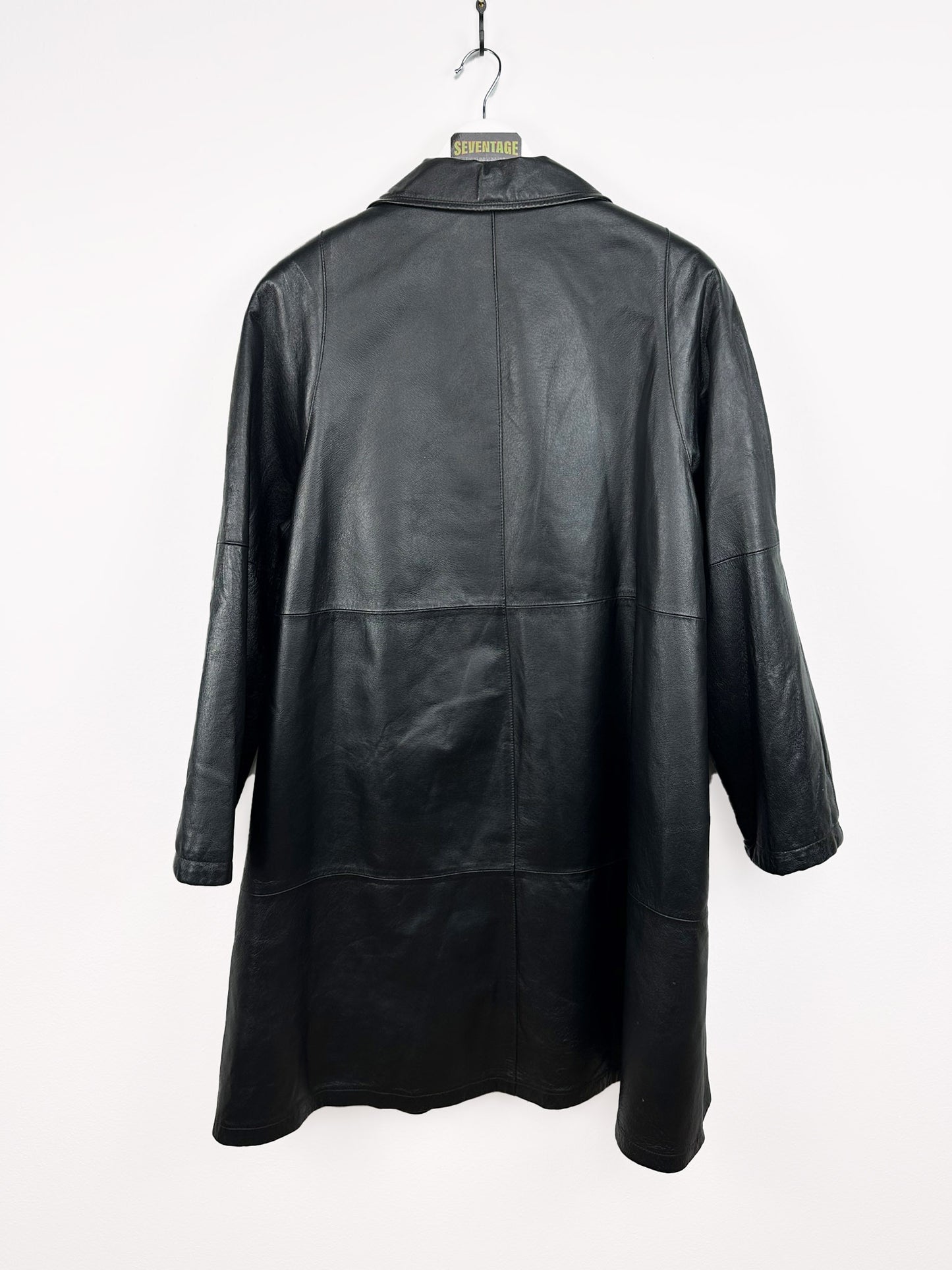 Trench in pelle imbottito 90s 08 donna - L