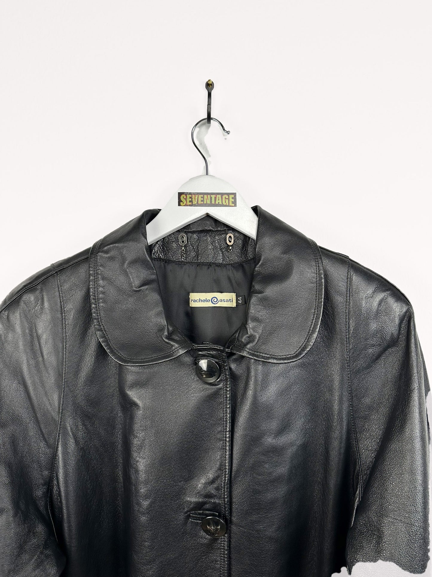 Trench in pelle imbottito 90s 08 donna - L