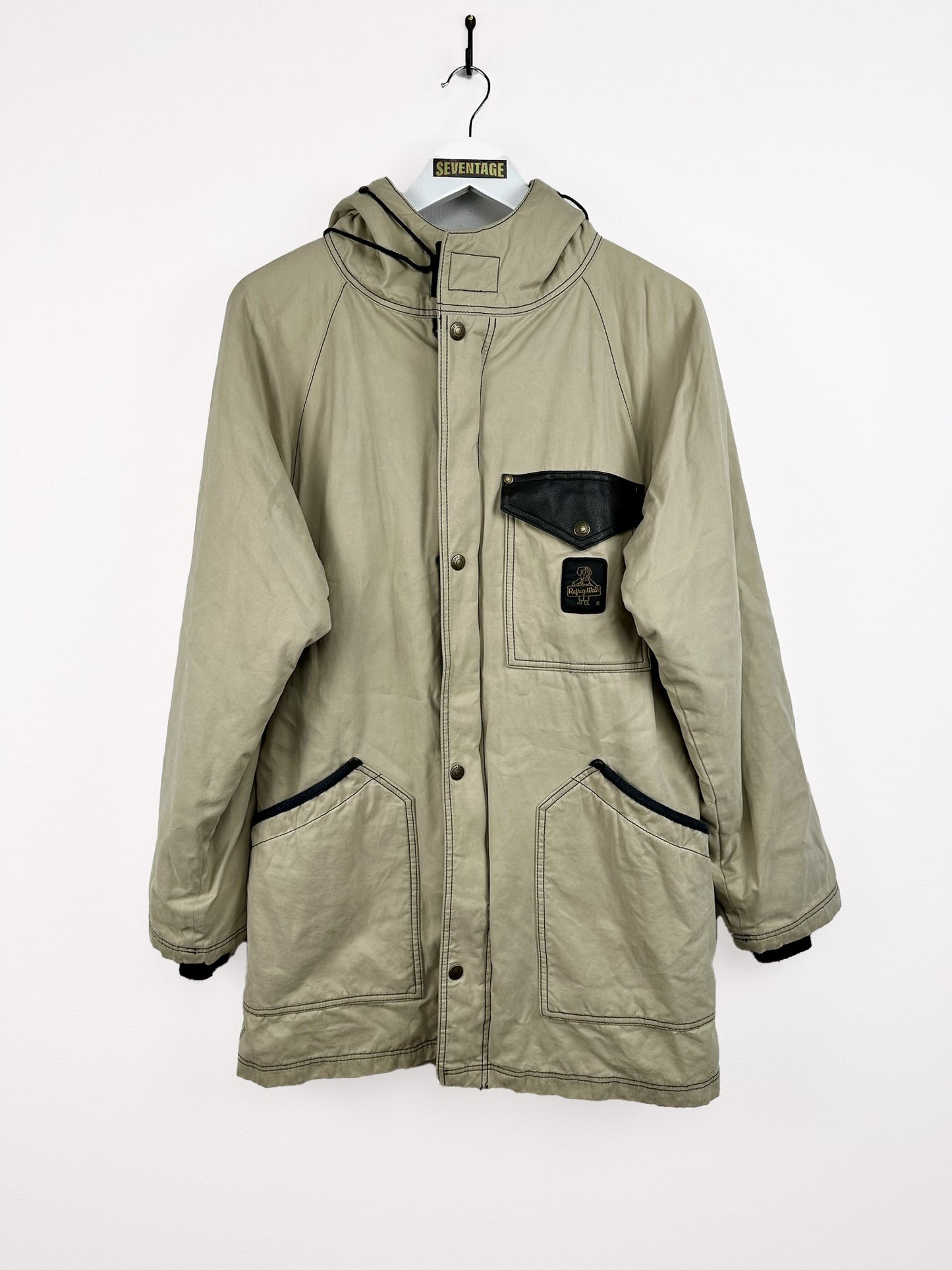 Cappotto lungo Refrigiwear beige - L