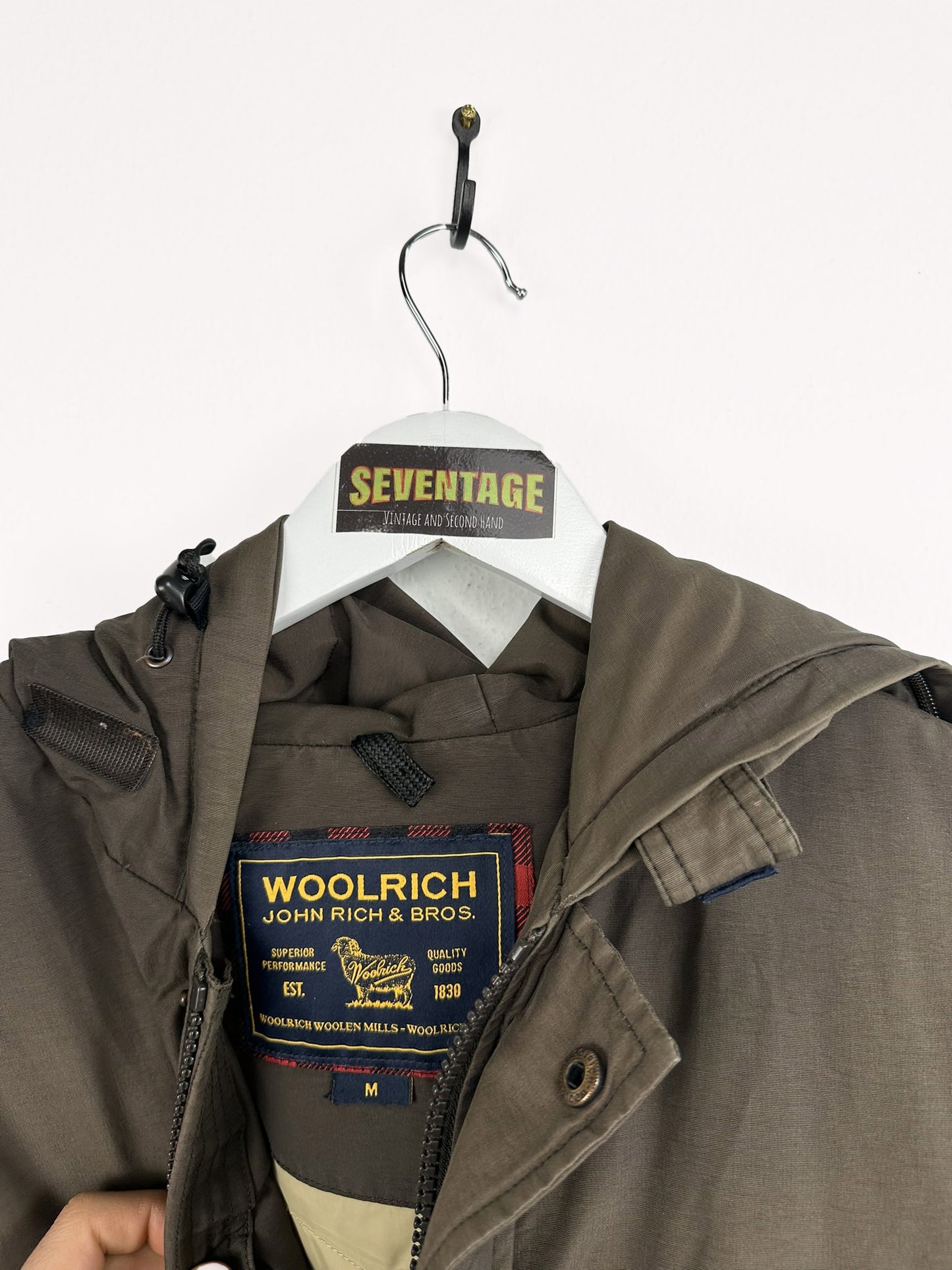 Parka Woolrich marrone - M