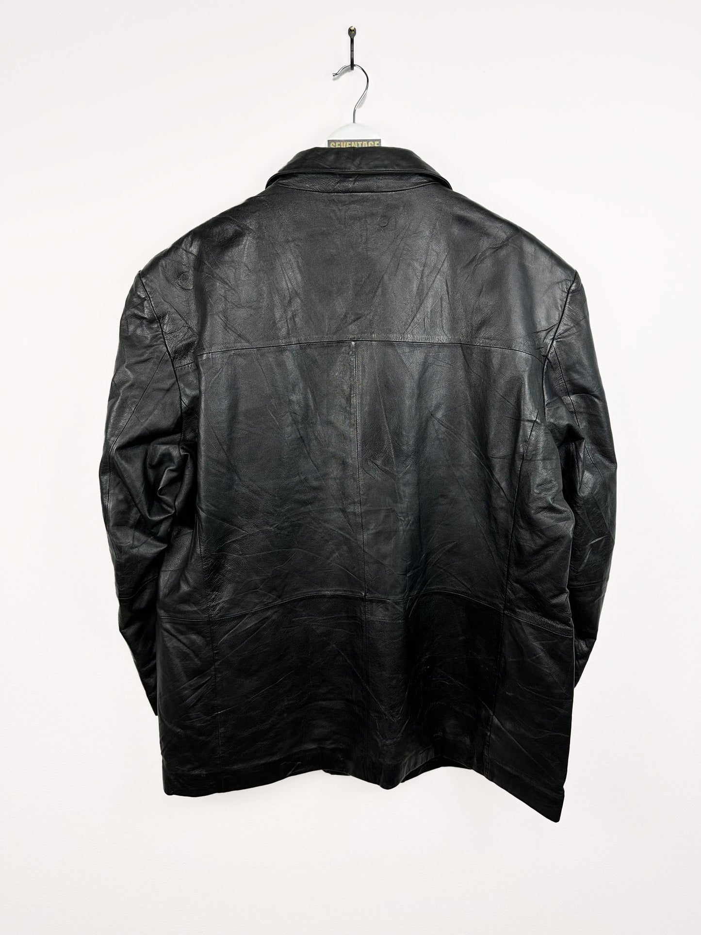 Giacca in pelle oversize 00s (25) - XXL