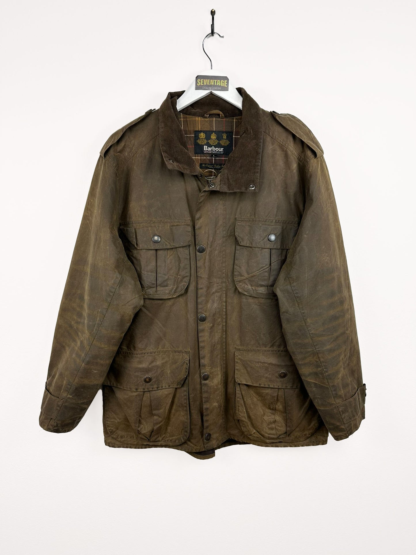 Giacca Barbour wax verde (03) - L