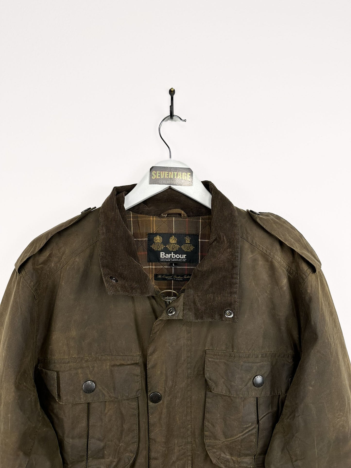 Giacca Barbour wax verde (03) - L