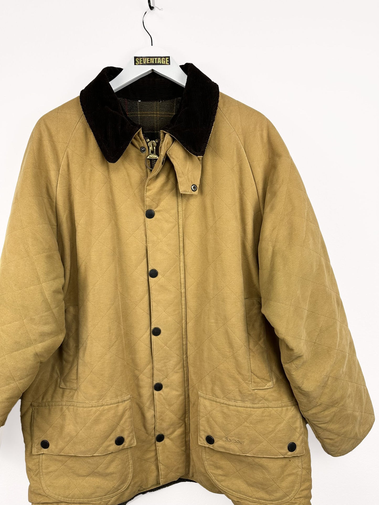 Cappotto Barbour beige 90s (08) - L