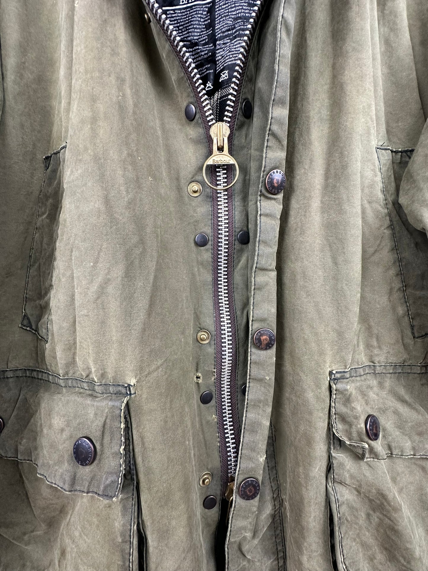 Barbour Bedale verde c46 (10) - M