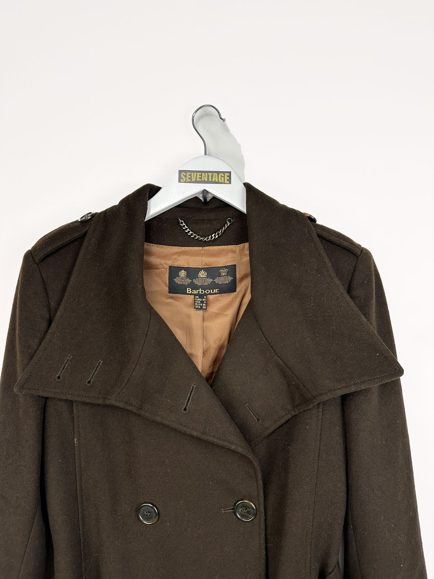 Cappotto Barbour marrone donna - S