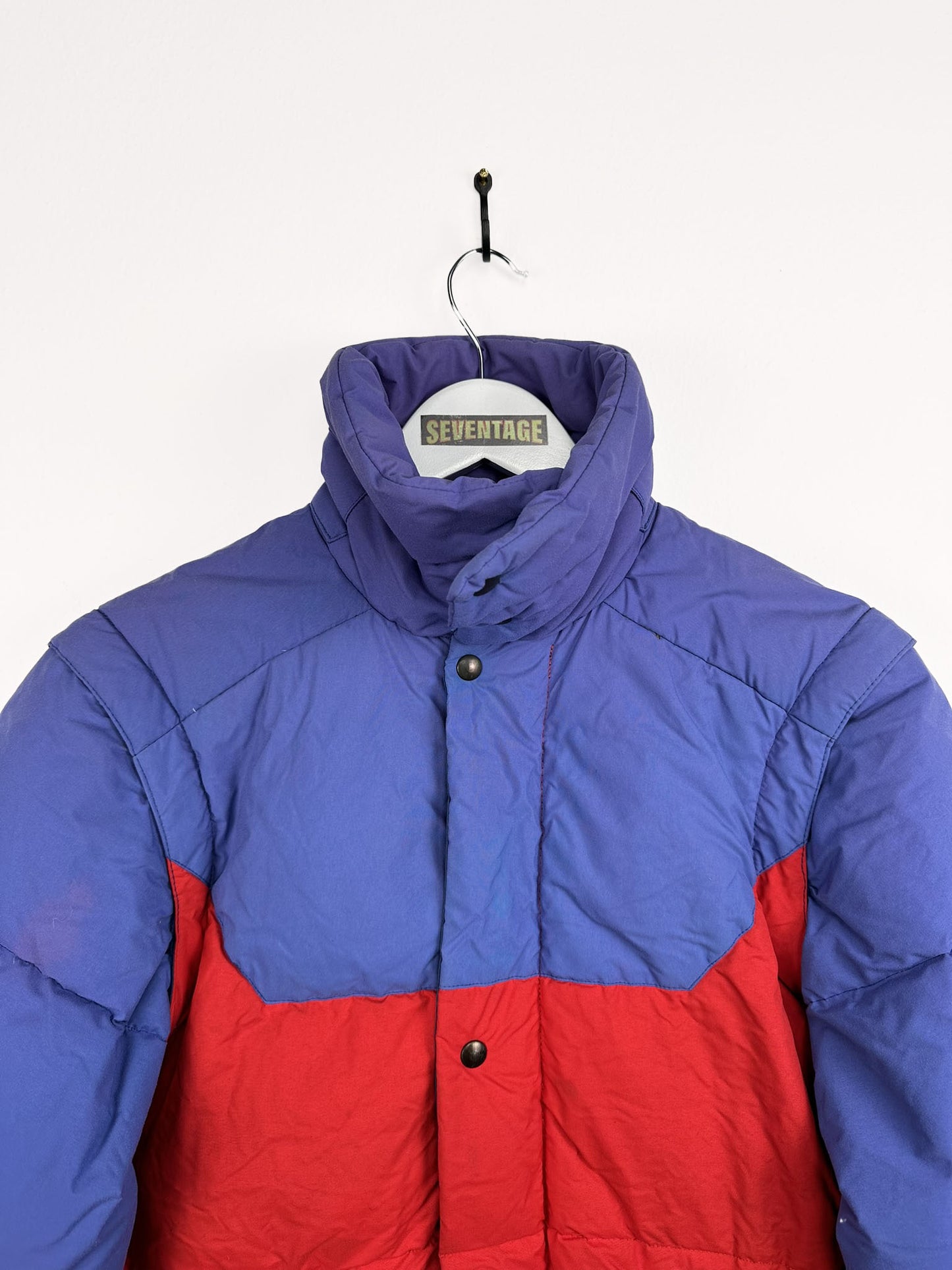 Piumino sci viola 90s - M