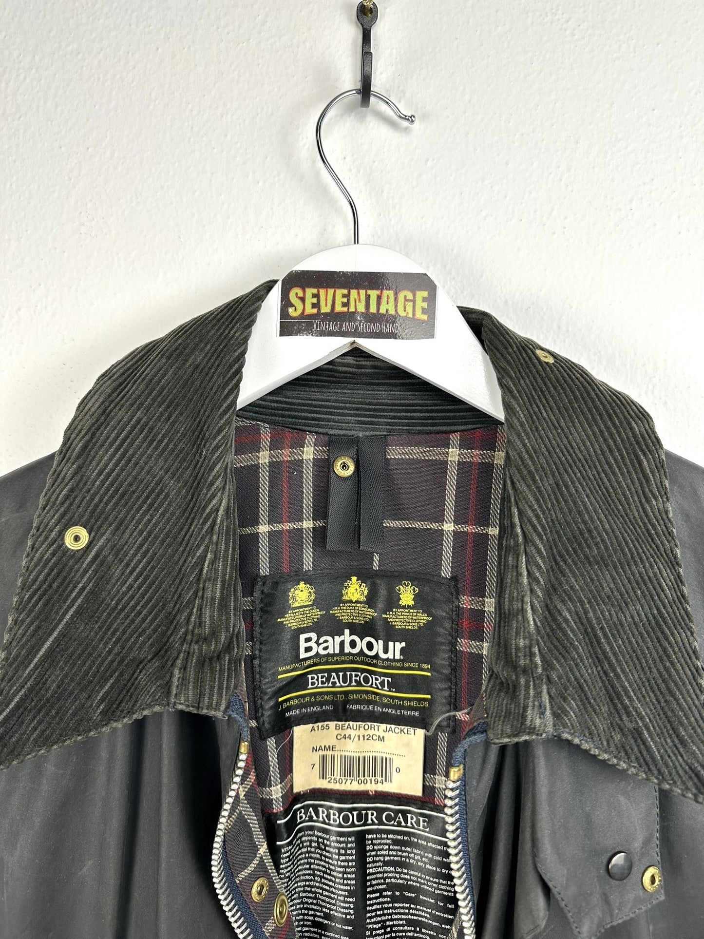 Barbour Beaufort c44 blu (15) - M
