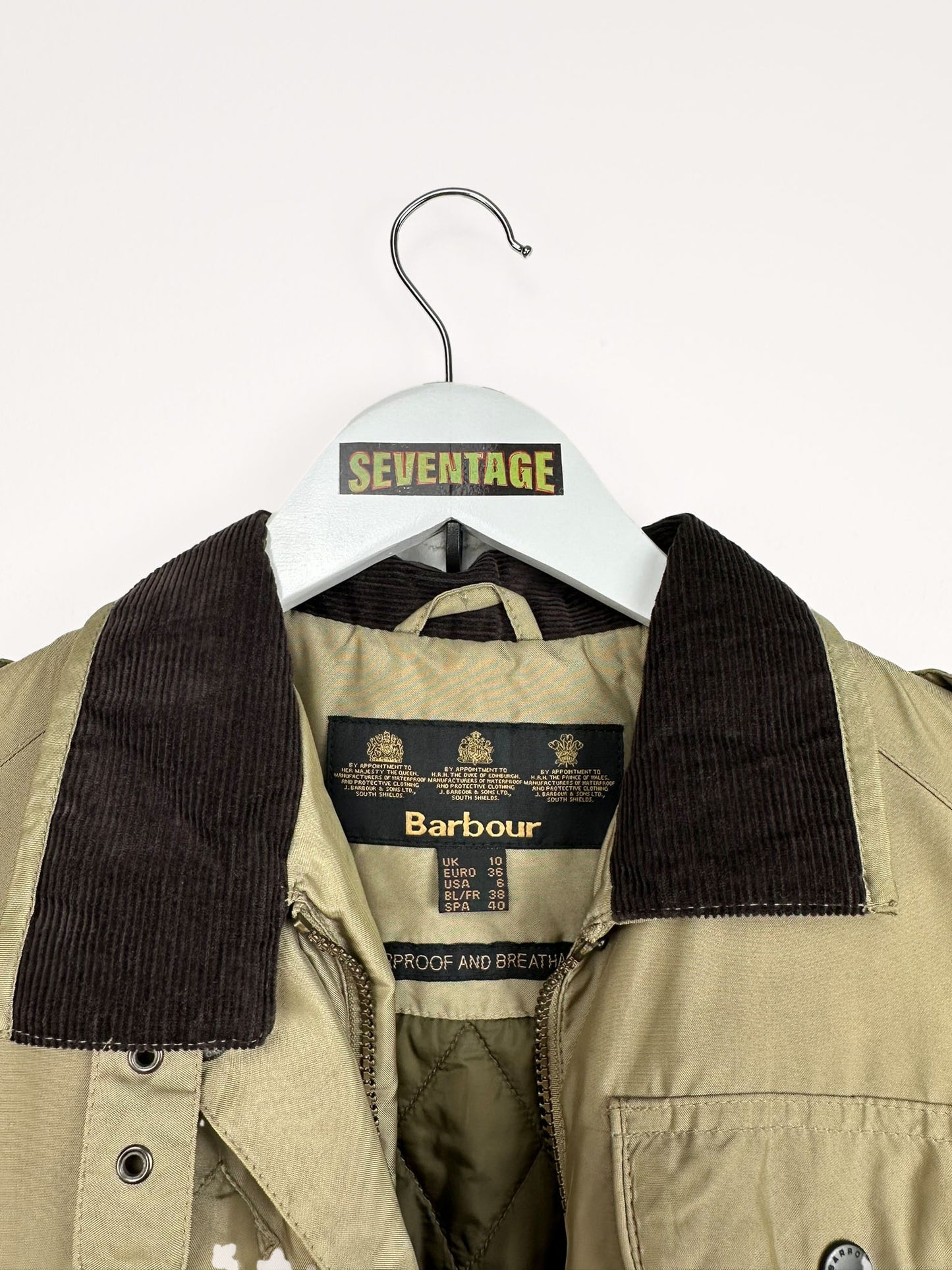 Giacca Barbour beige donna - M