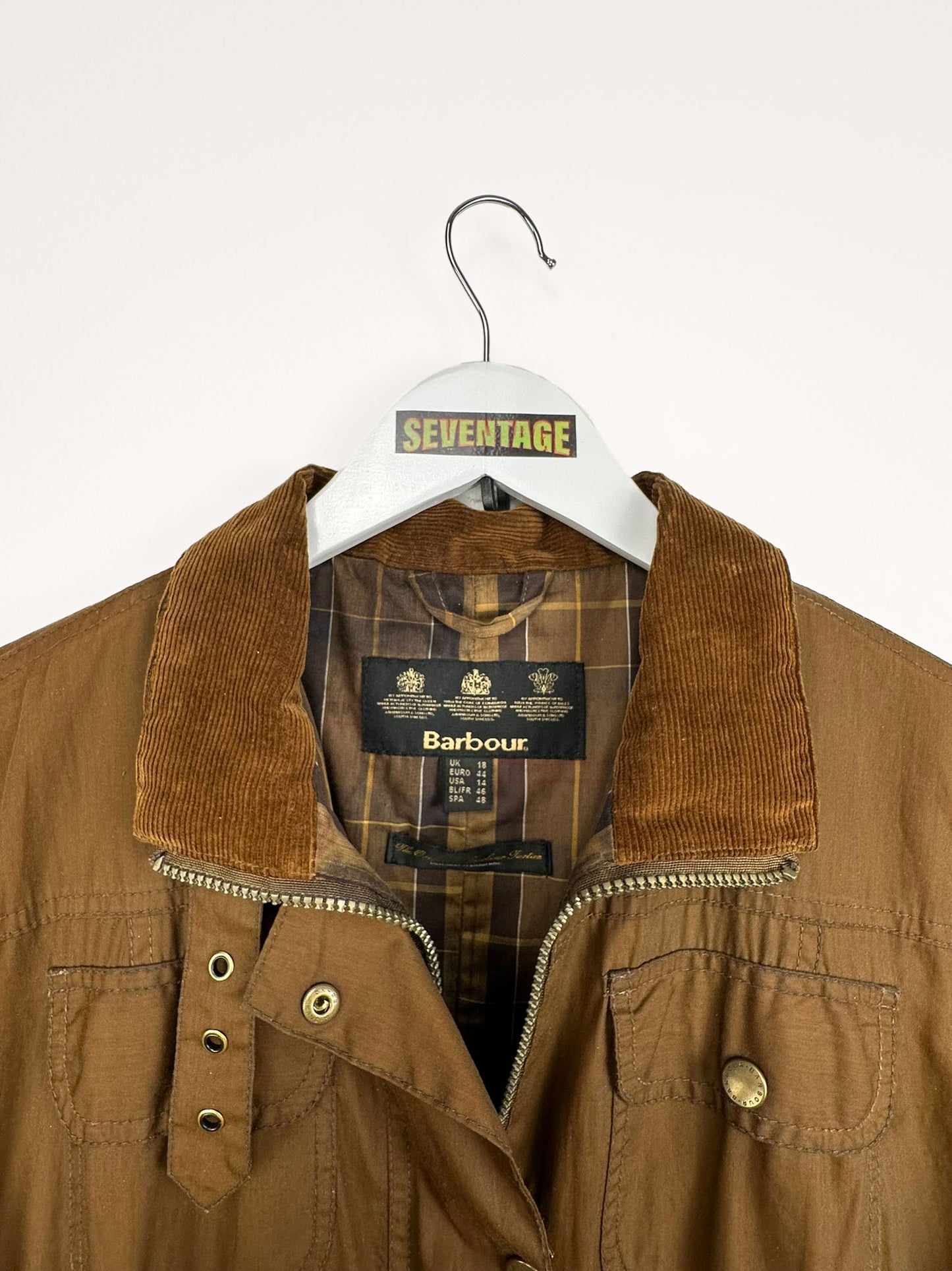 Giacca Barbour marrone-verde (24c18) - M