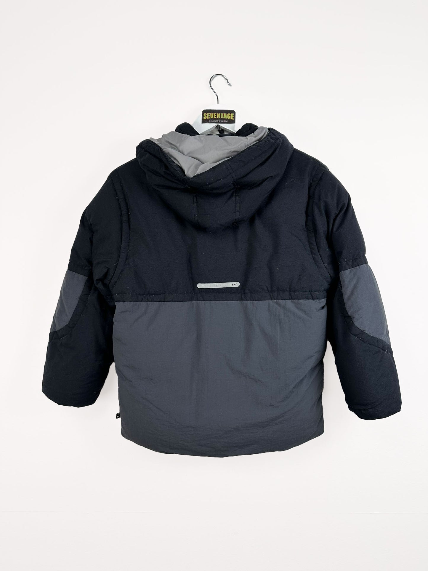 Puffer jacket Nike grigia 00s - XS