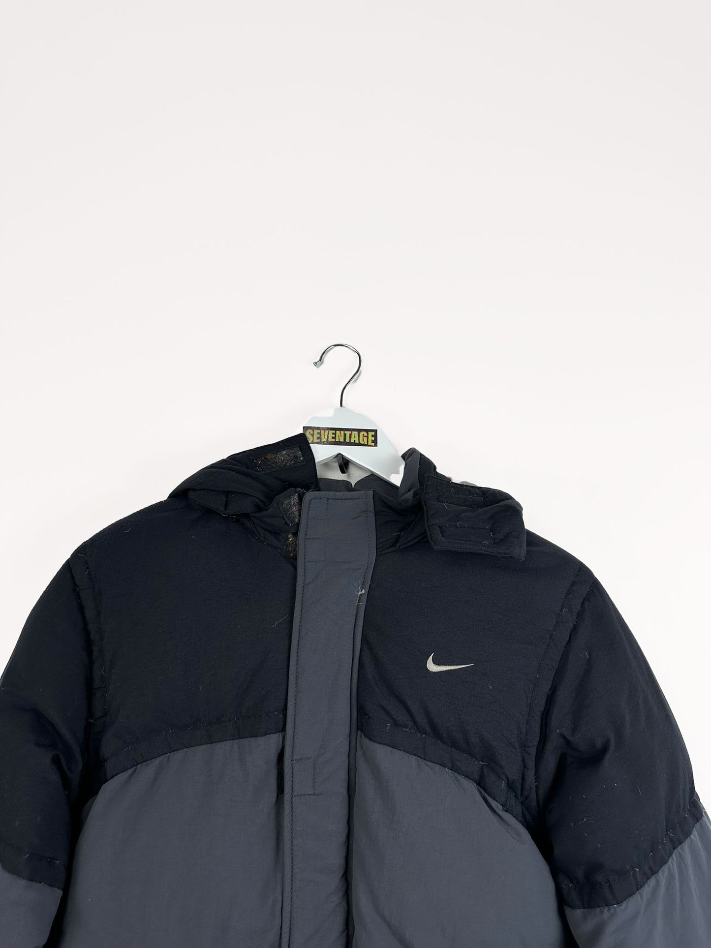 Puffer jacket Nike grigia 00s - XS
