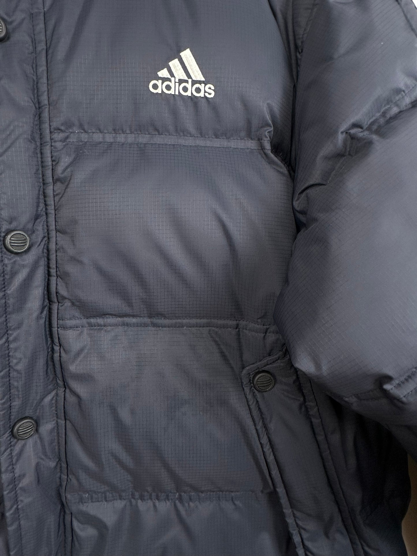 Puffer jacket Adidas blu 00s - L