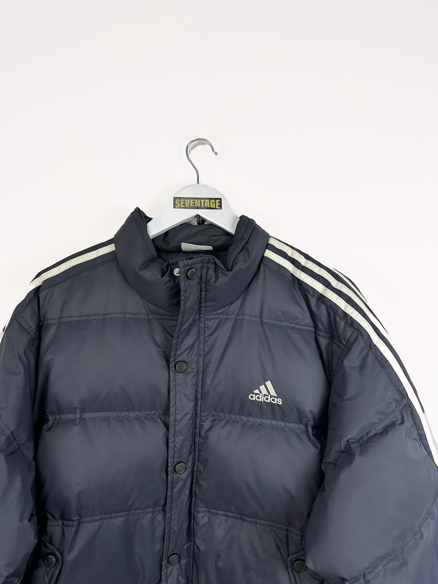 Puffer jacket Adidas blu 00s - L