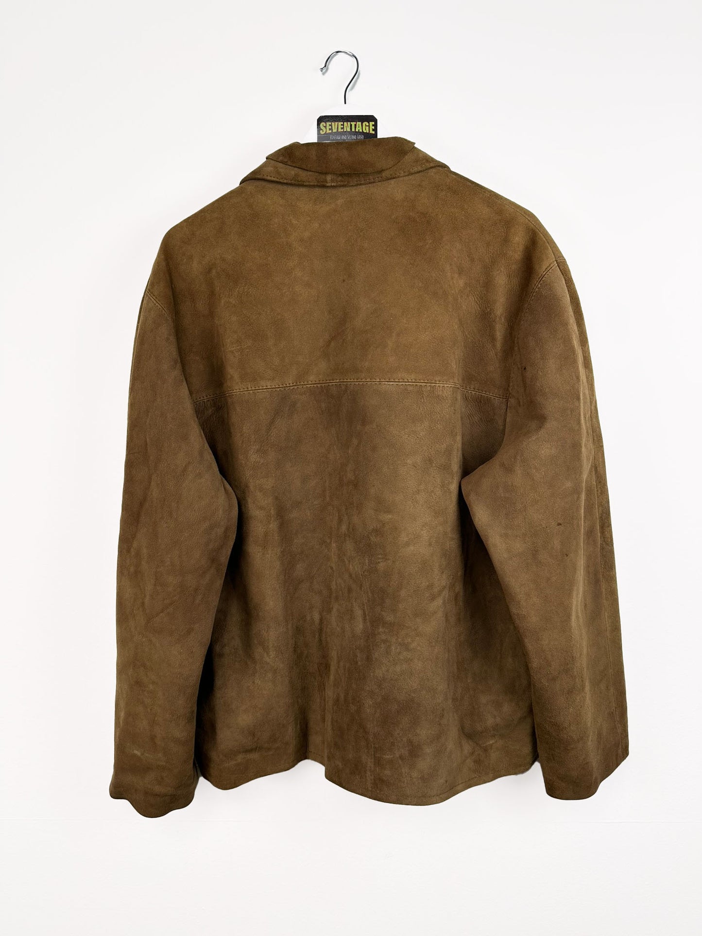 Giacca in pelle scamosciata unisex - L