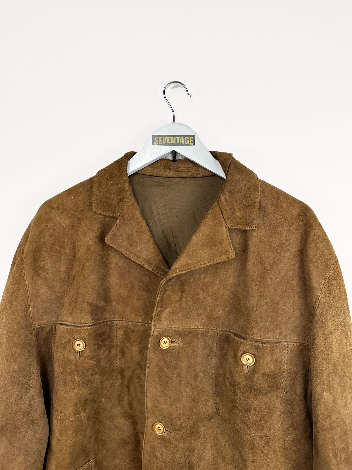 Giacca in pelle scamosciata unisex - L