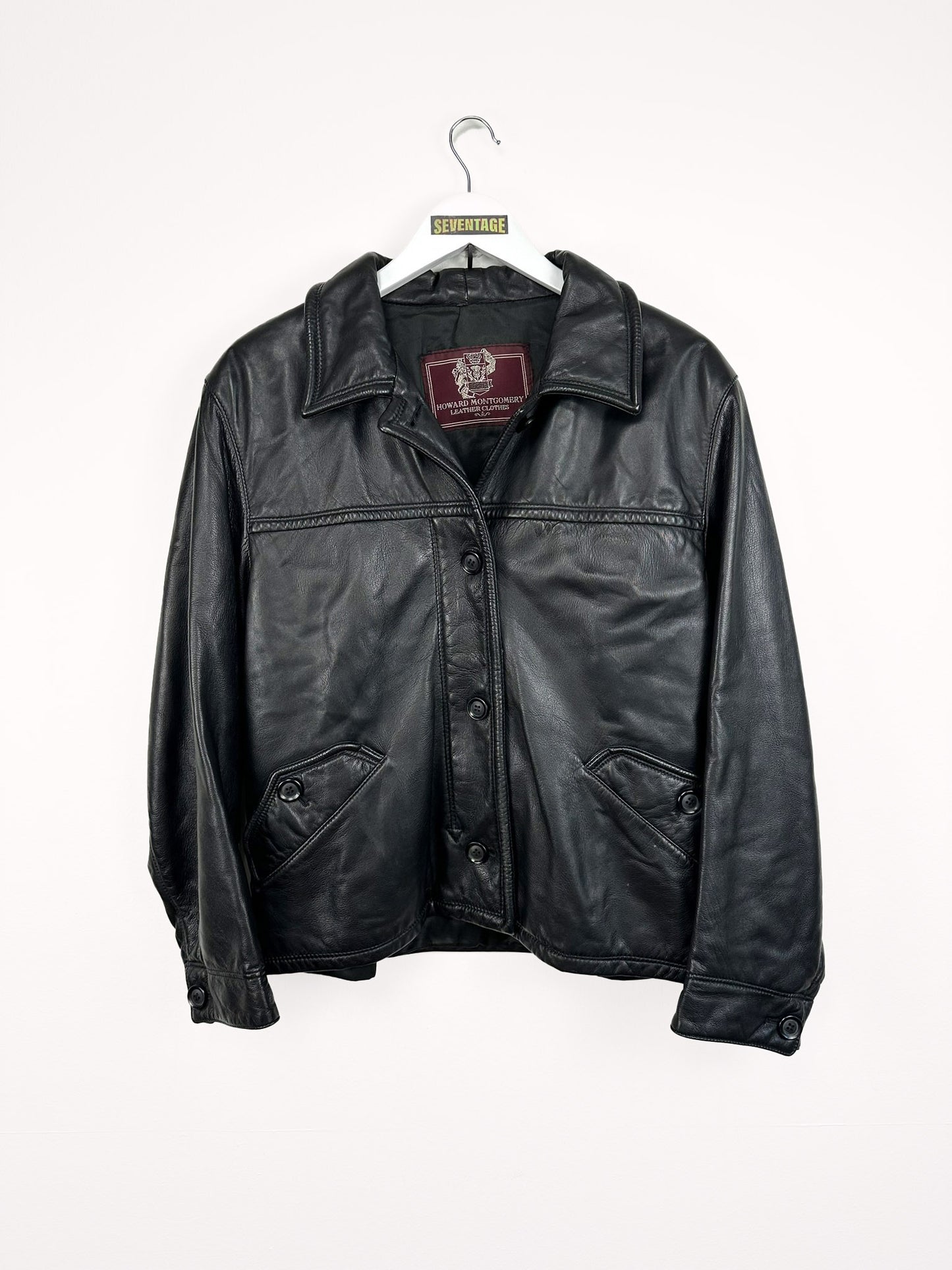 Giacca in pelle morbida 00s - M