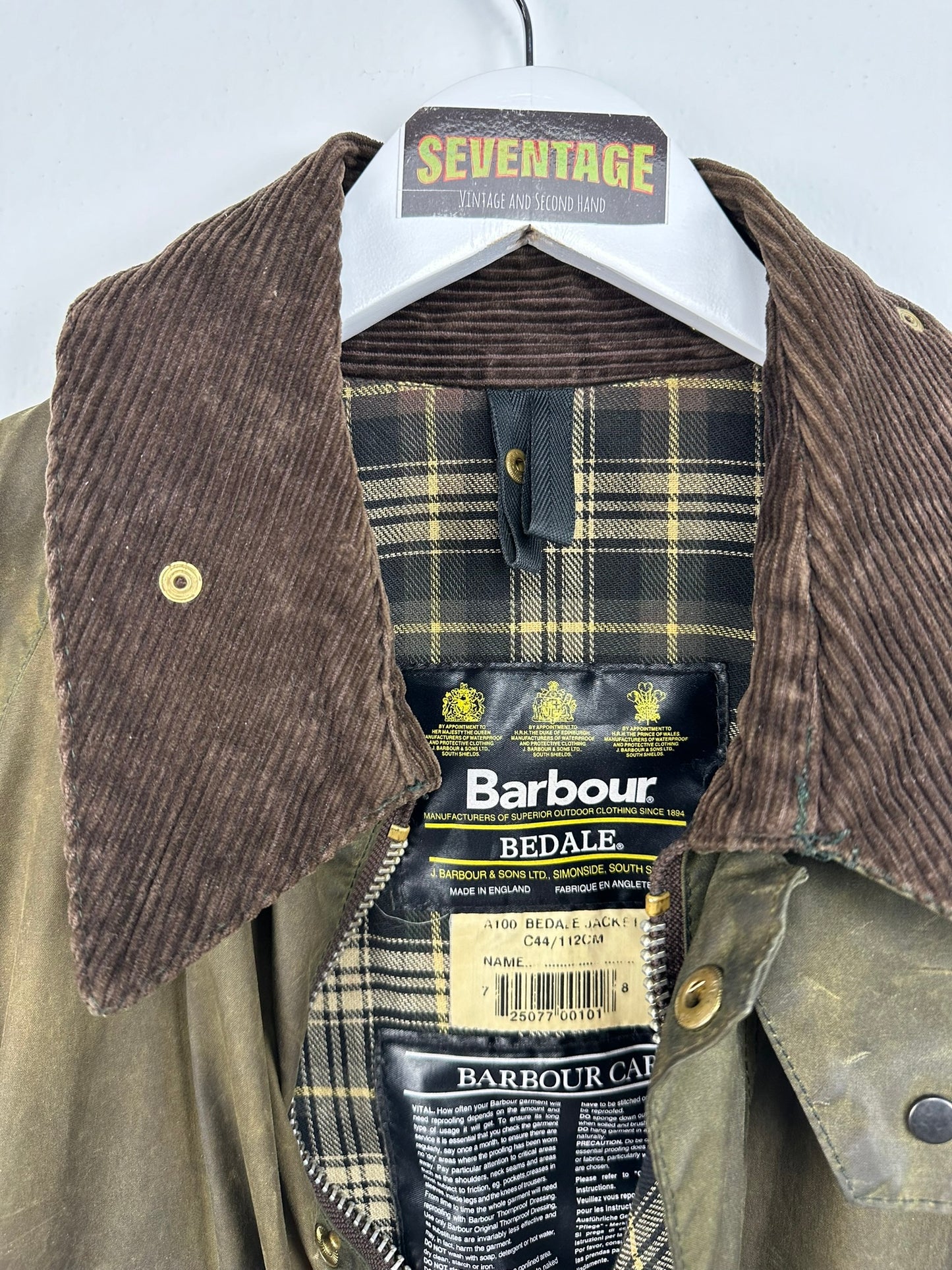 Barbour Bedale c44 verde - L