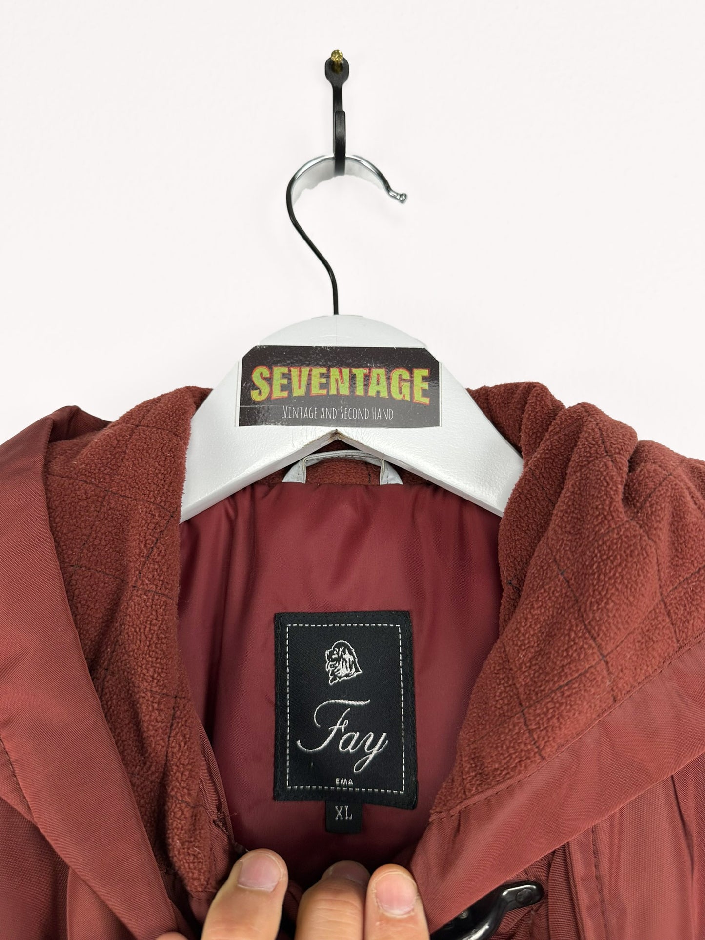 Piumino Fay bordeaux donna - XL