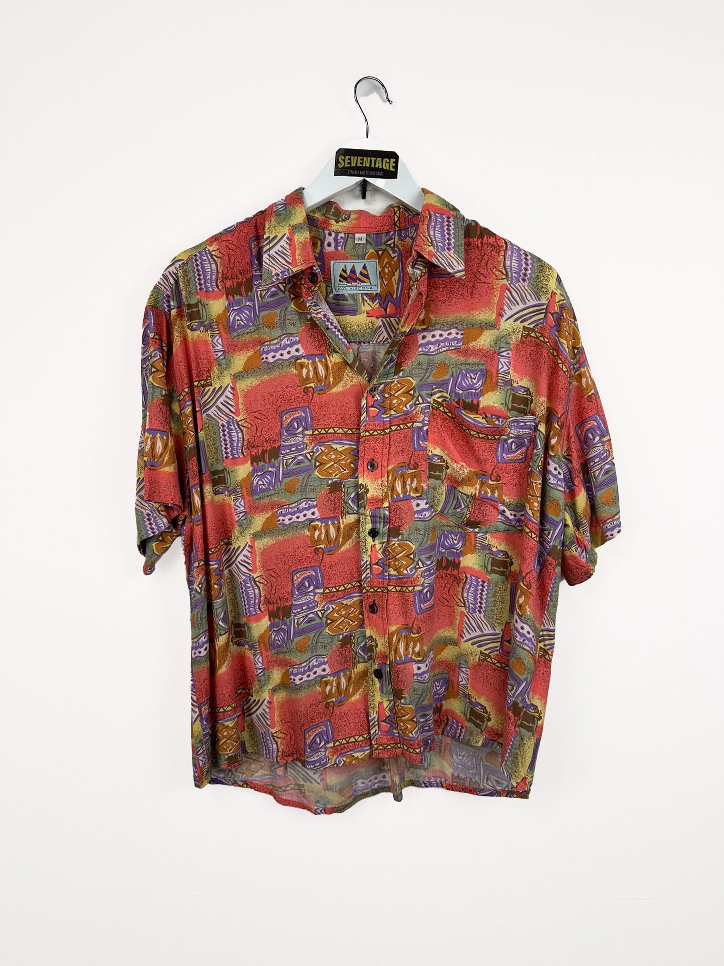 Camicia multi 90s - M