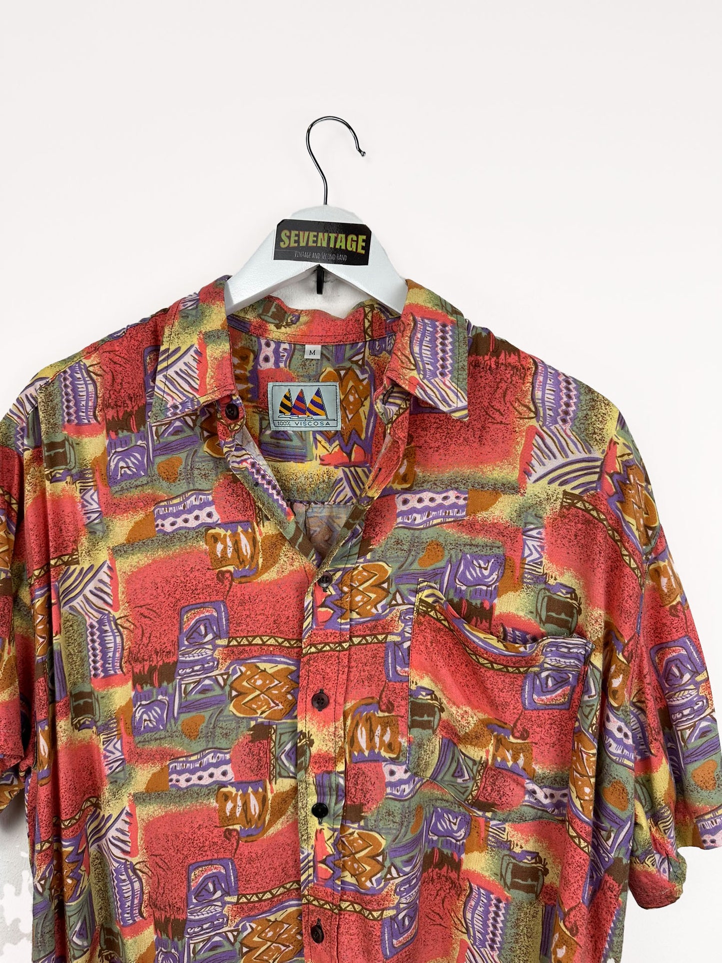 Camicia multi 90s - M