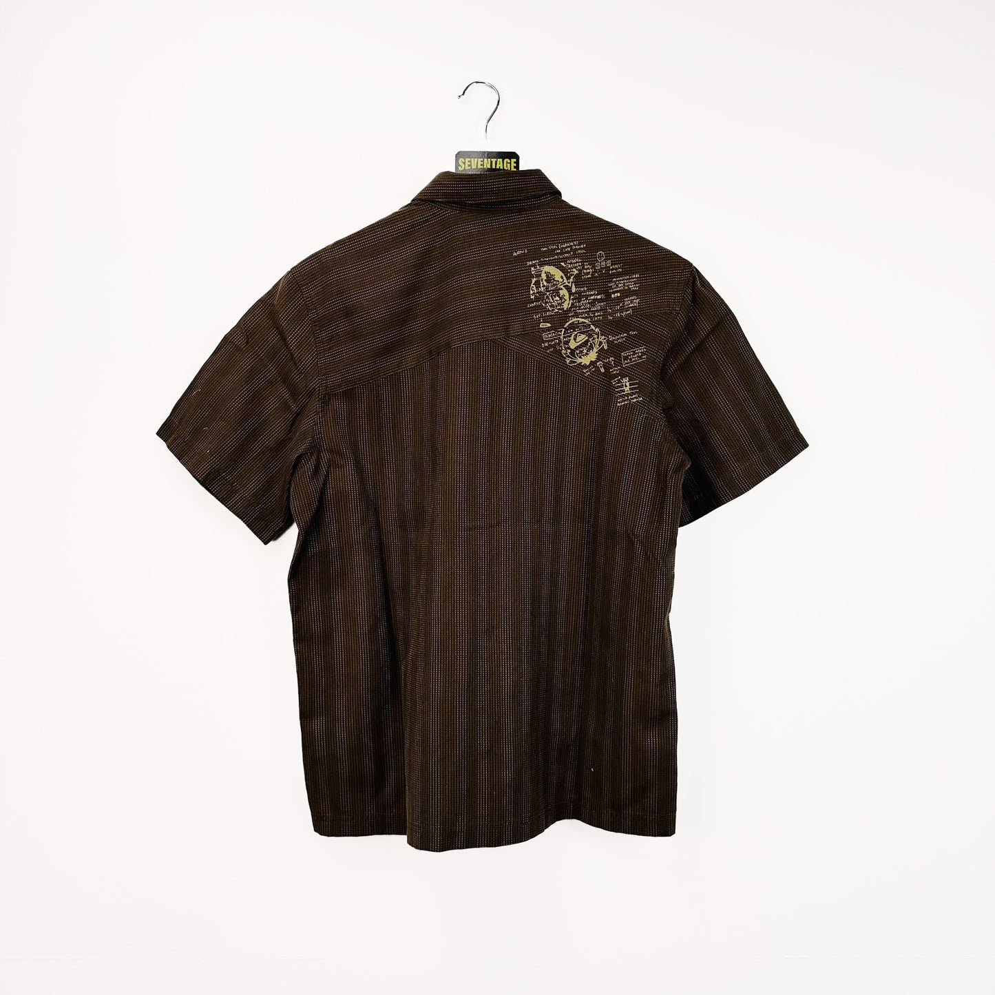 Camicia Quicksilver marrone vintage - S