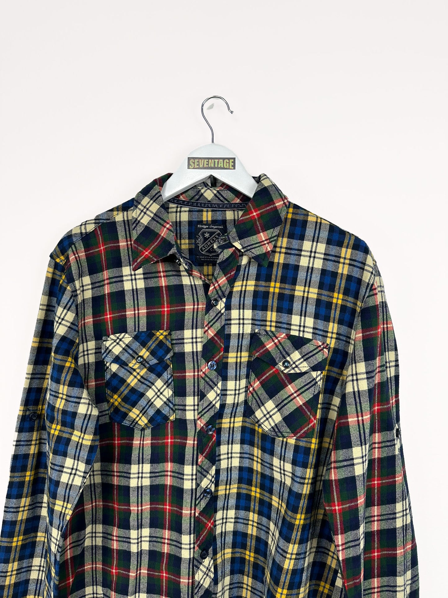 Camicia in flanella a quadri 90s - L