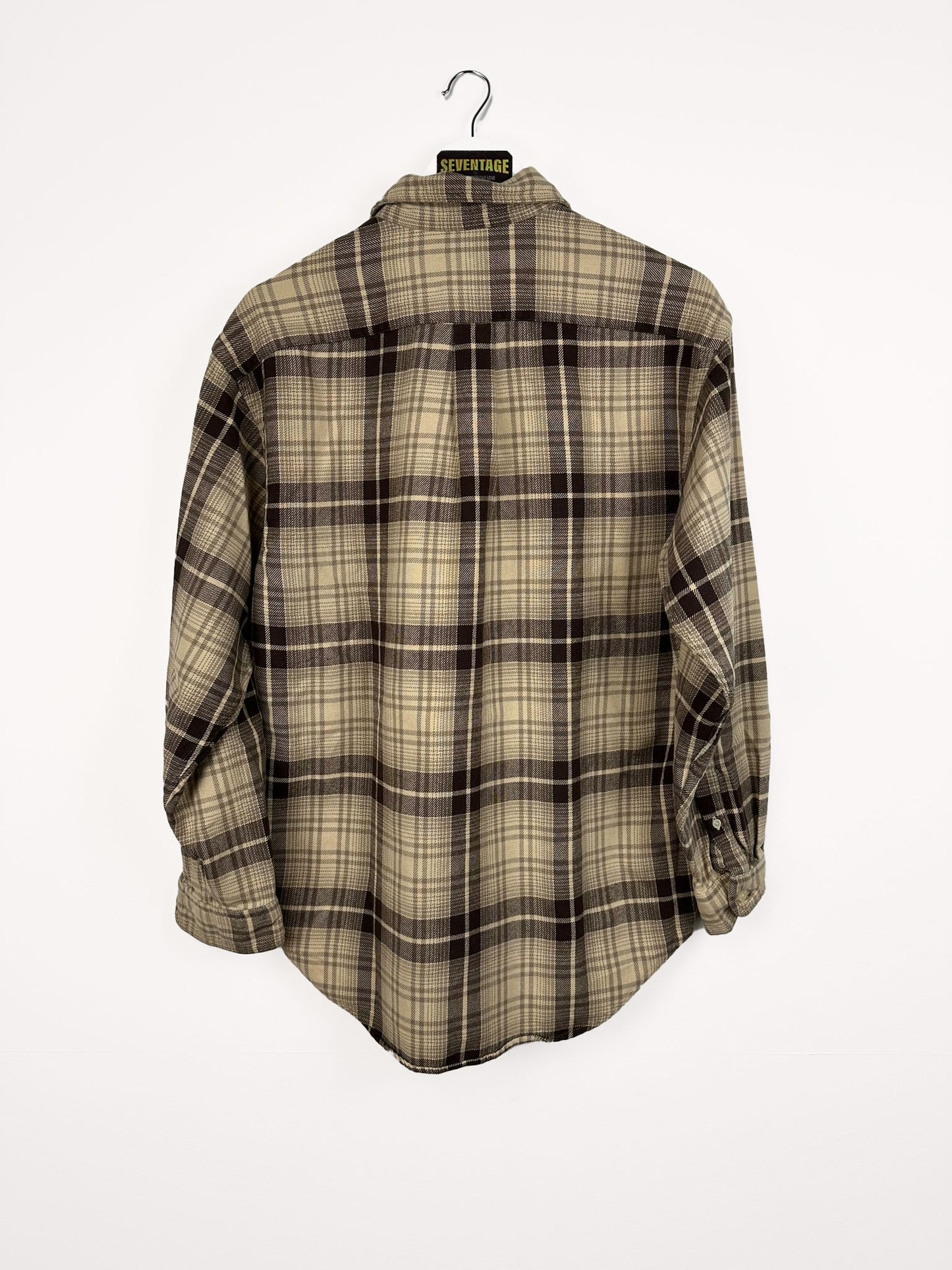 Camicia flanella Ralph Lauren beige - M