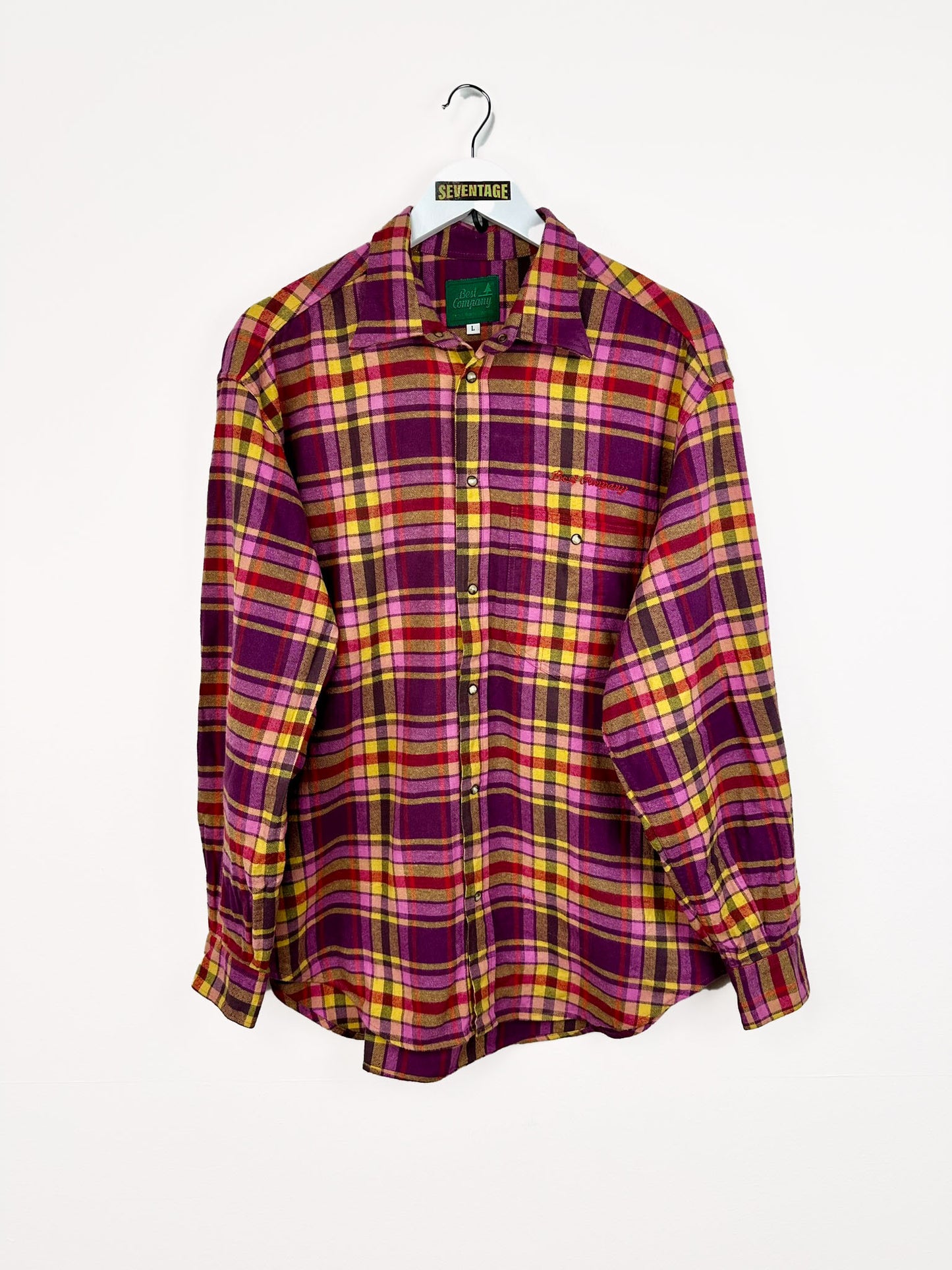 Camicia flanella Best Company 90s - L