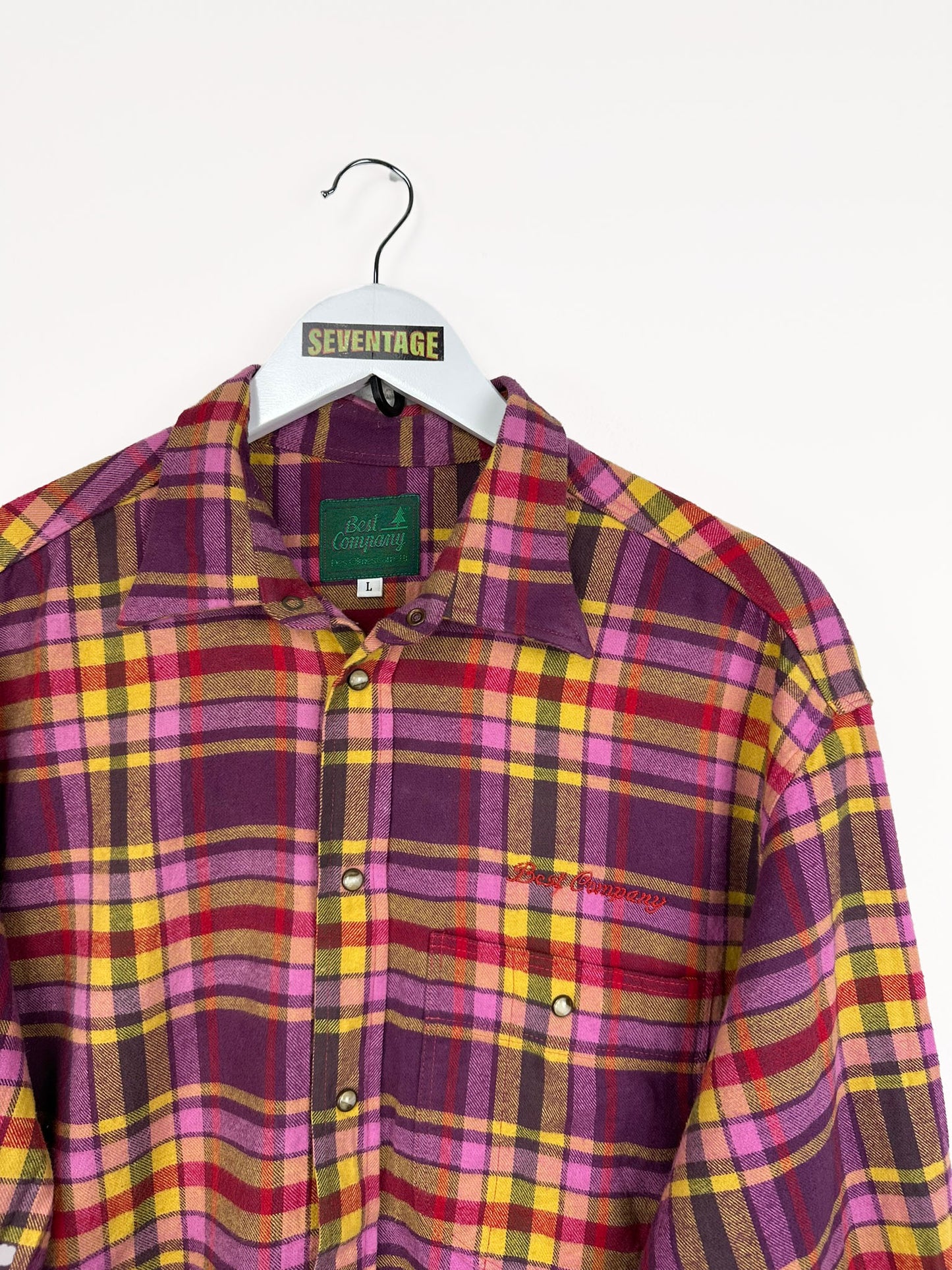 Camicia flanella Best Company 90s - L