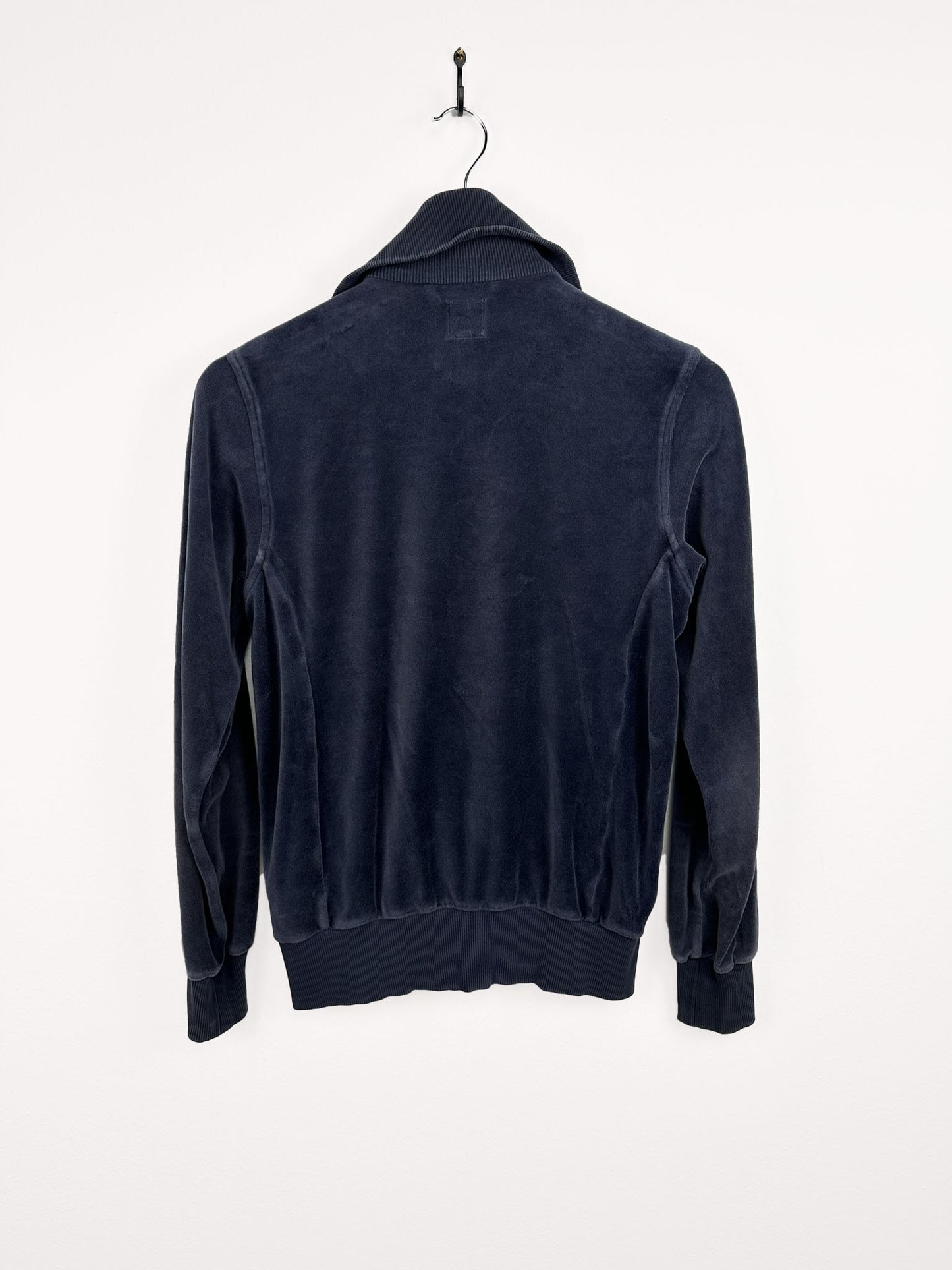 Felpa Adidas blu grigia 00s - XS