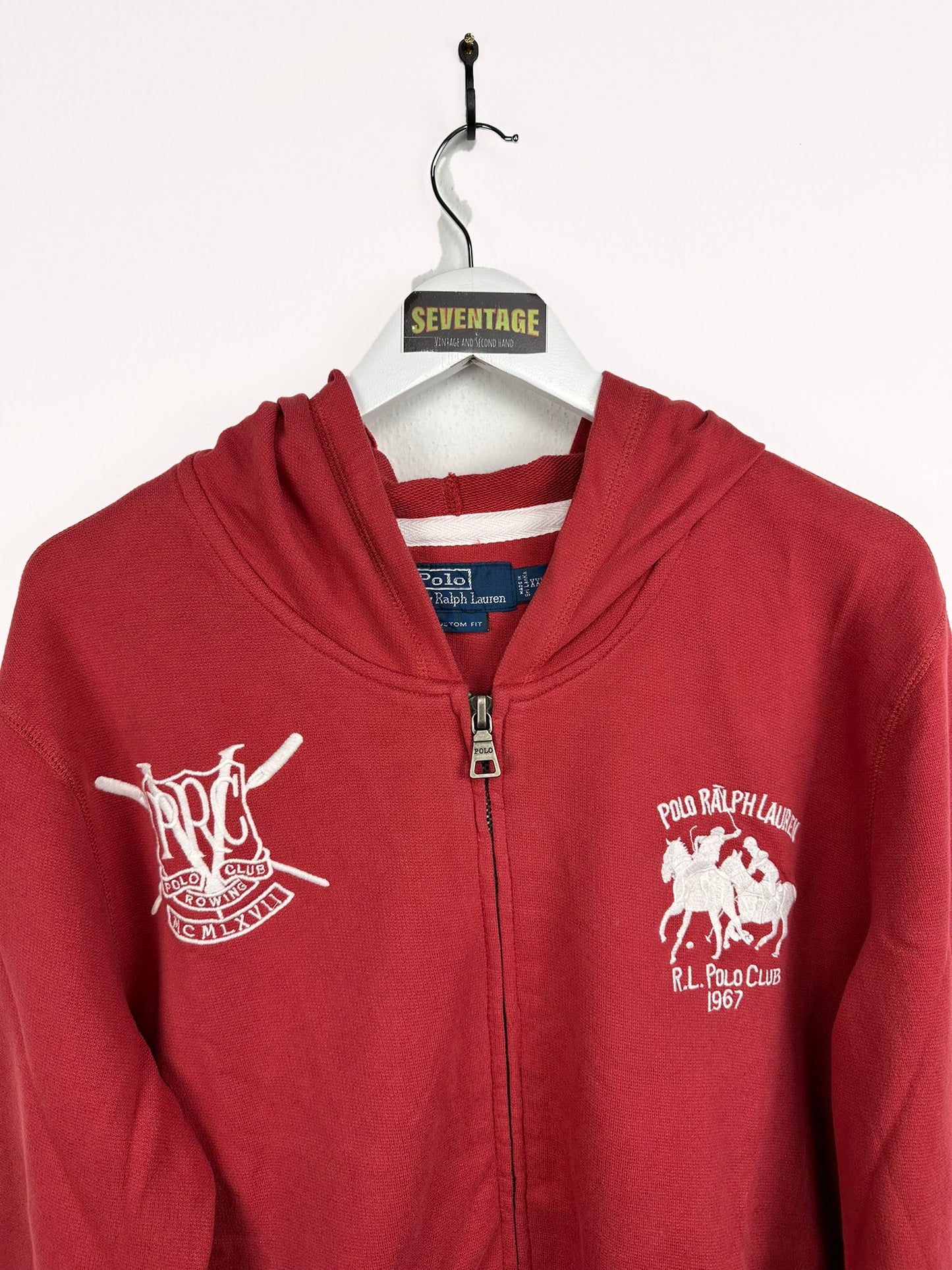 Felpa Ralph Lauren rossa 00s - XXL