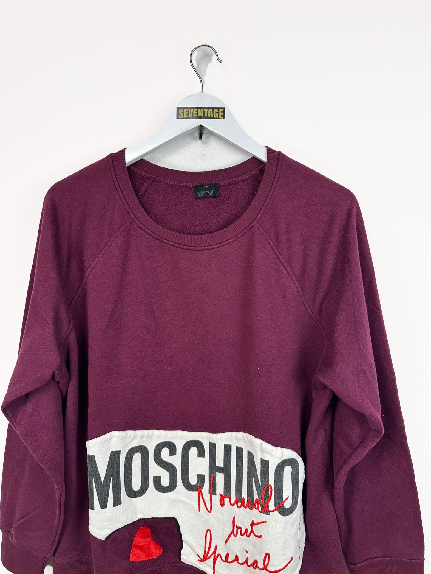 Felpa Moschino bordeaux - M