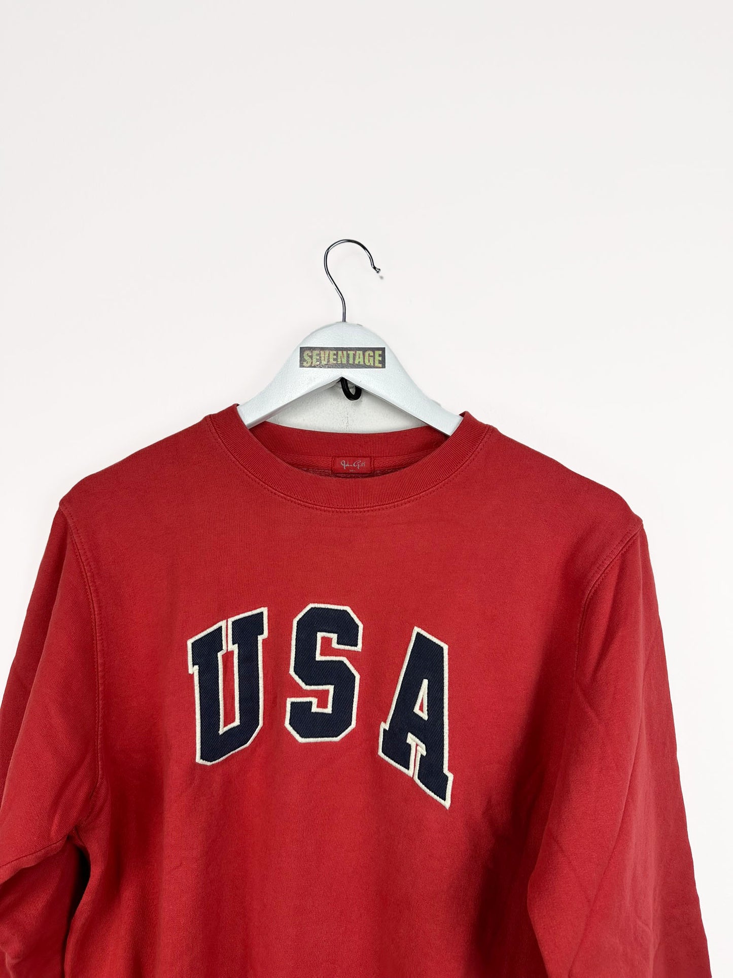 Felpa rossa USA - S