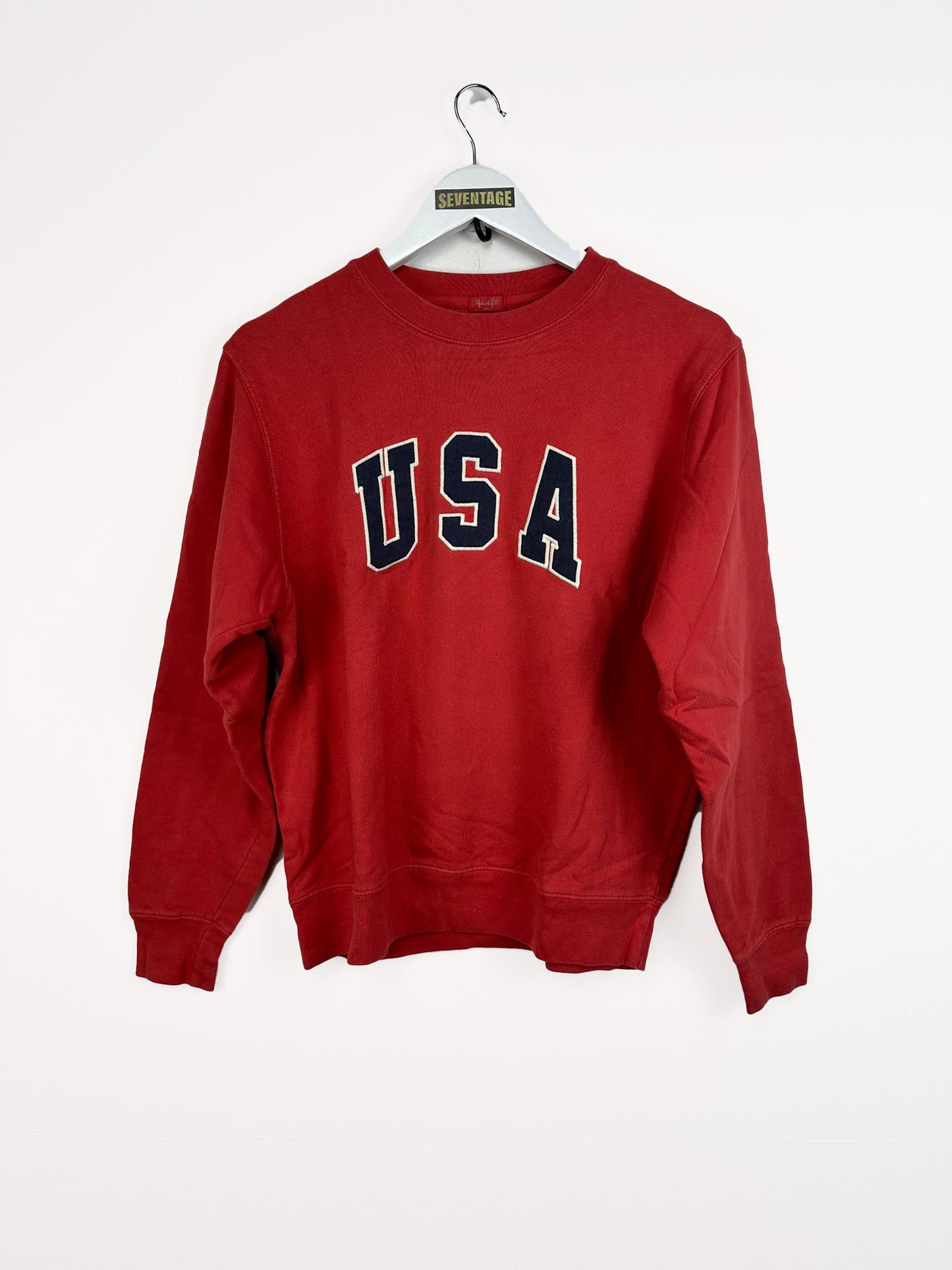 Felpa rossa USA - S