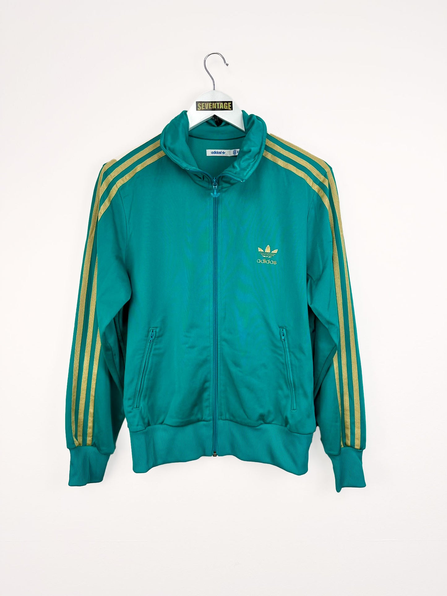Felpa Adidas verde oro donna - M