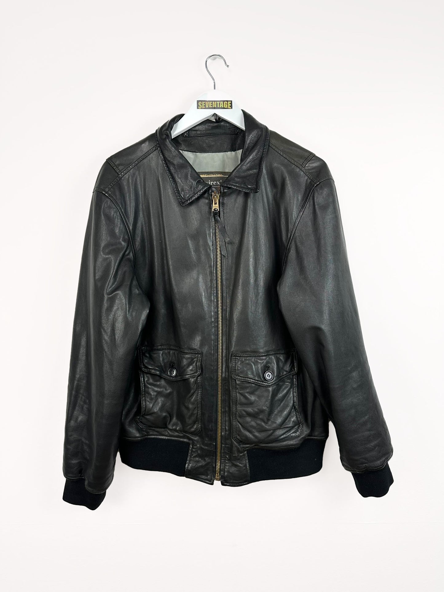Giacca in pelle Avirex USA Air Force- M