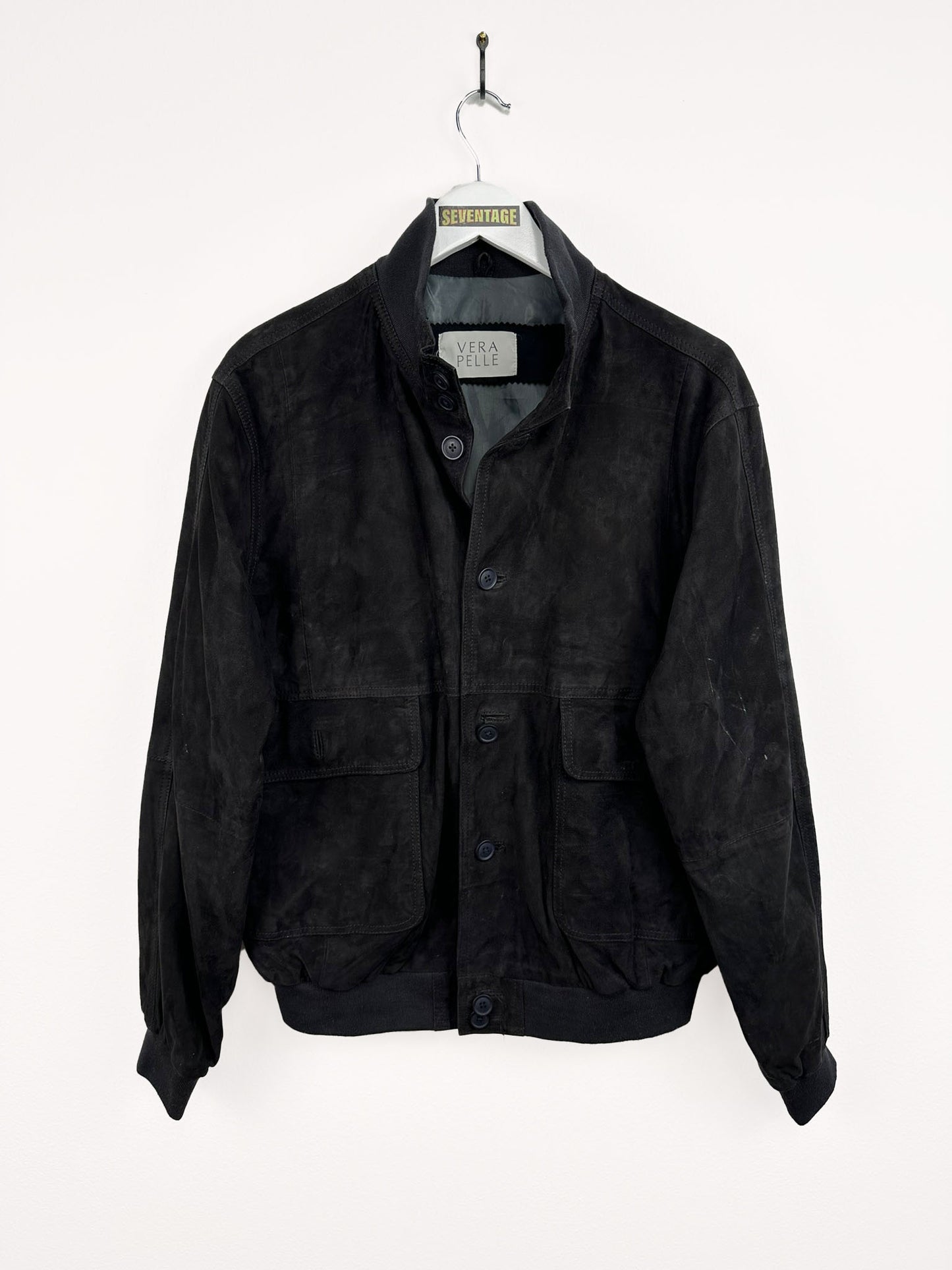 Giacca in renna blu 90s (22) - L