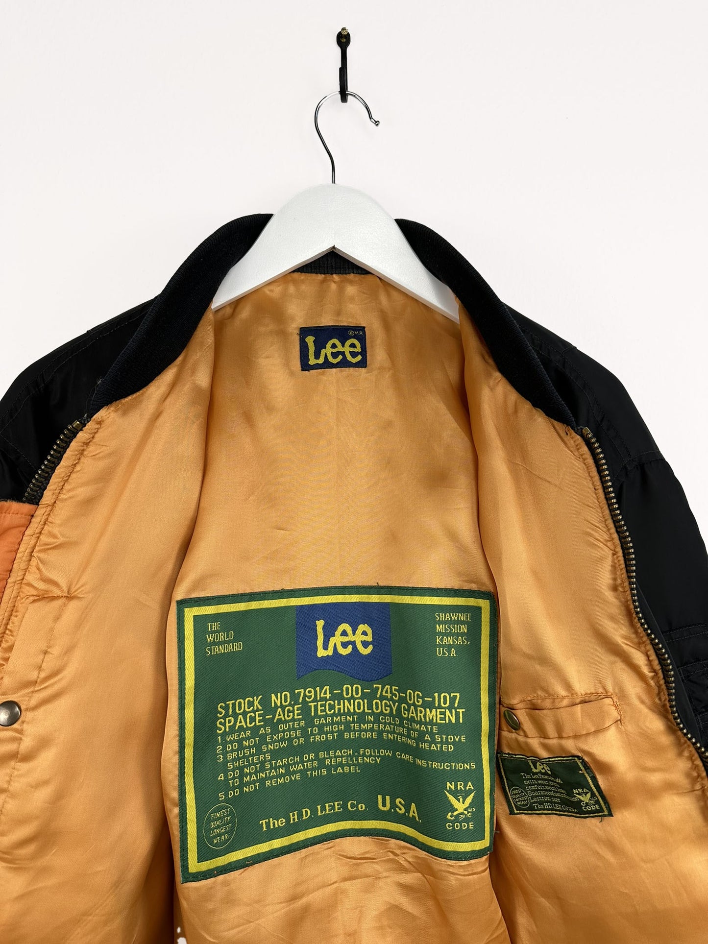 Bomber blu Lee 90s - M