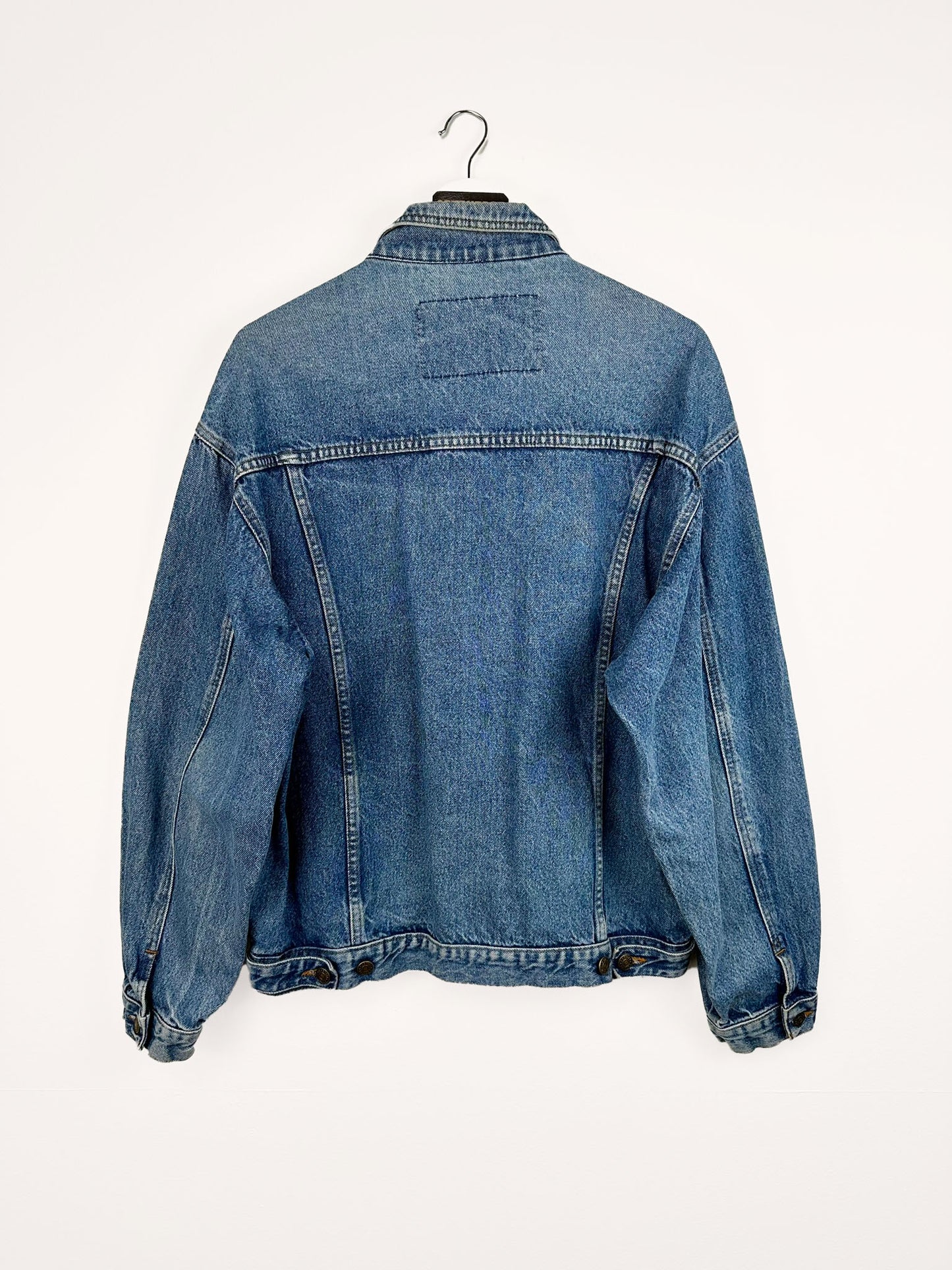 Giacca in denim jeans vintage - L