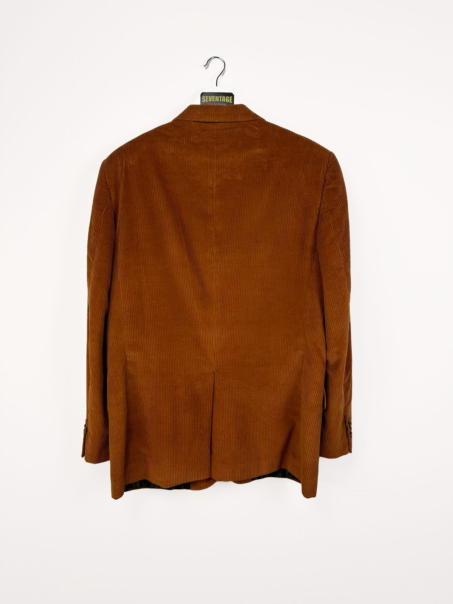 Blazer marrone a costine - 50
