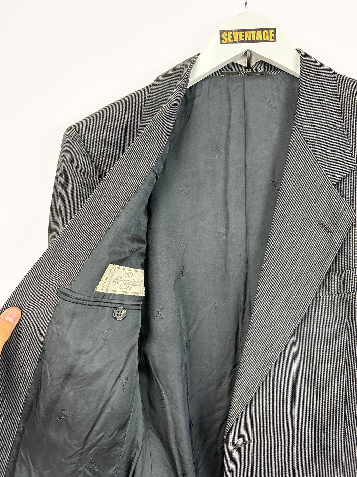 Blazer Valentino grigio 90s - M
