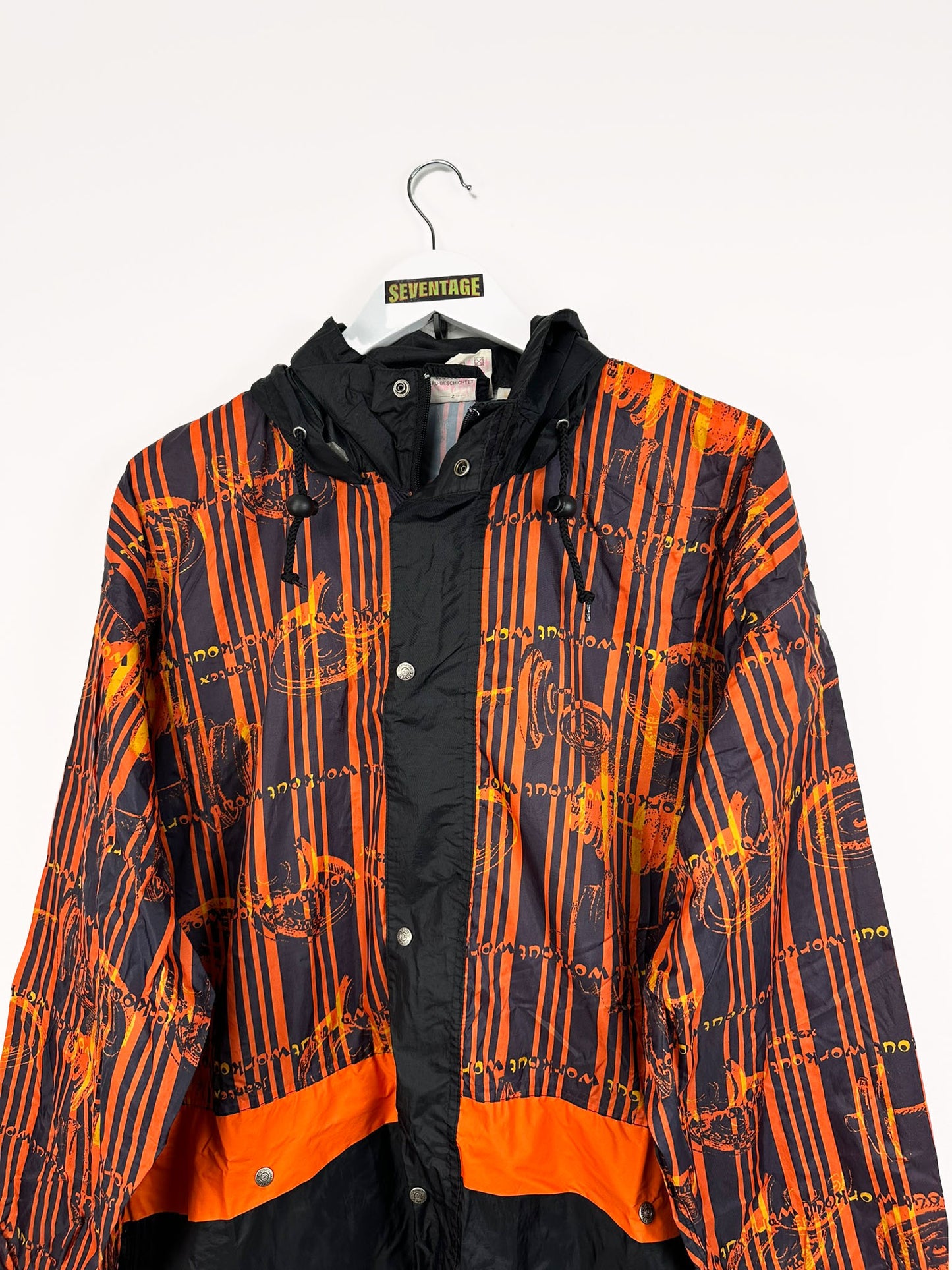 K-way rosso nero 90s - M
