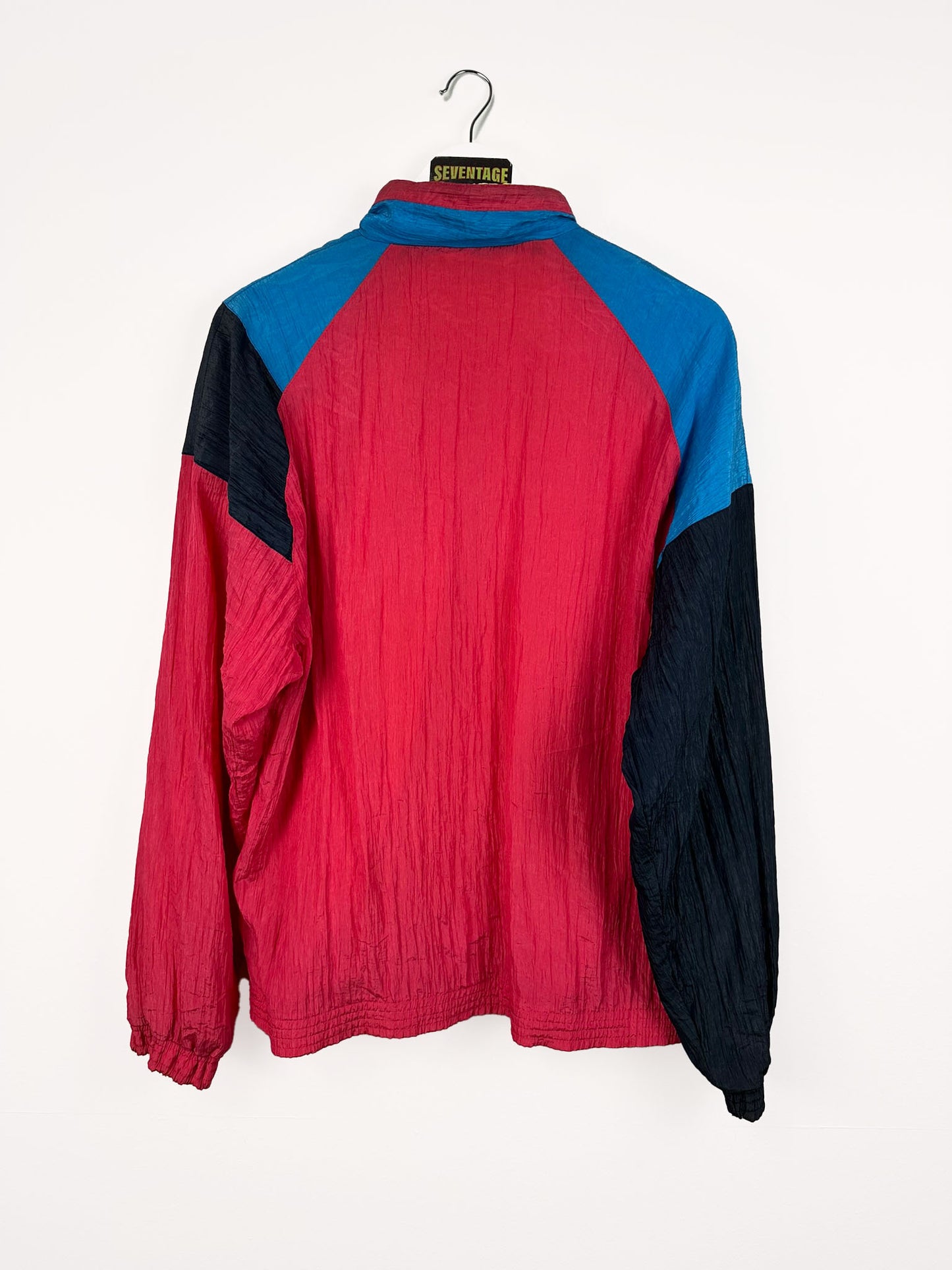 Giacca Australian fuxia blu 90s - L