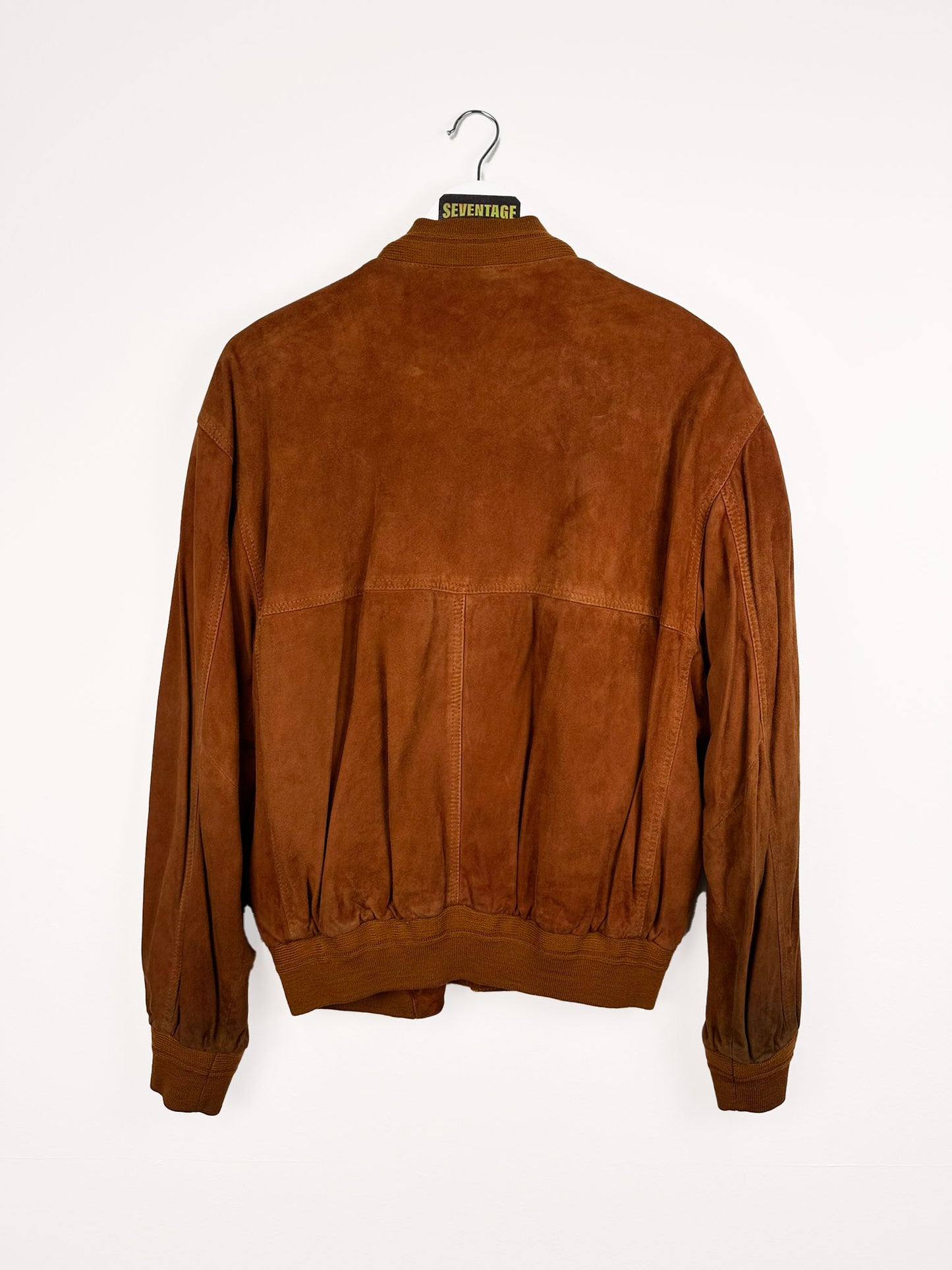 Giacca in pelle scamosciata 00s - L